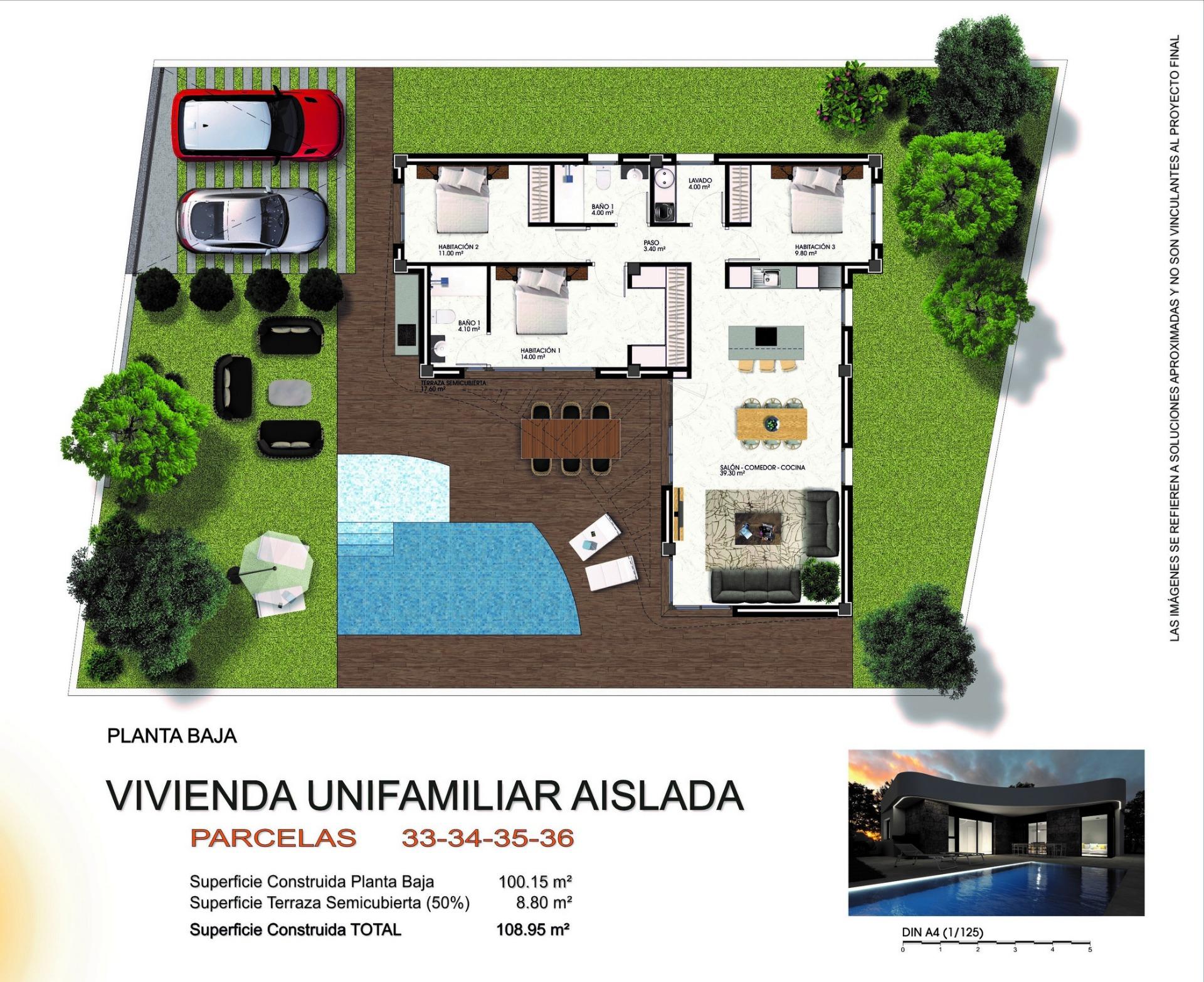 Villa en venta en Los Montesinos