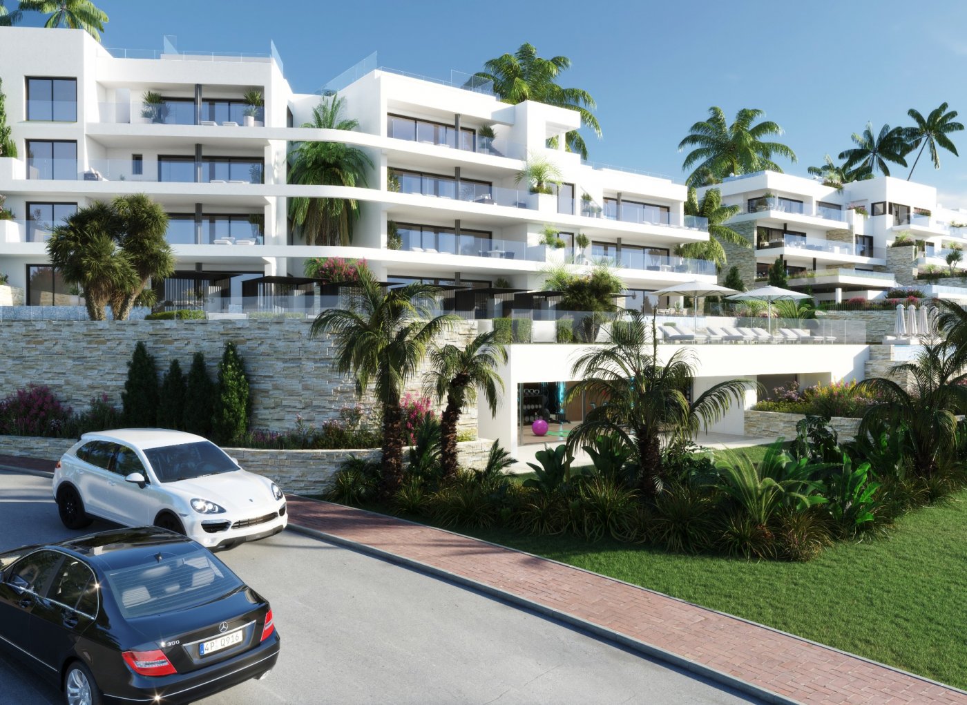 New construction luxury apartments with private pool in Orihuela (Costa Blanca)