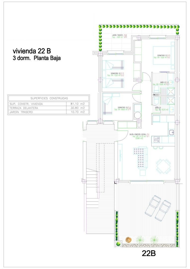 Bungalov v prodeji in Los Balcones - Los Altos del Edén (Torrevieja)