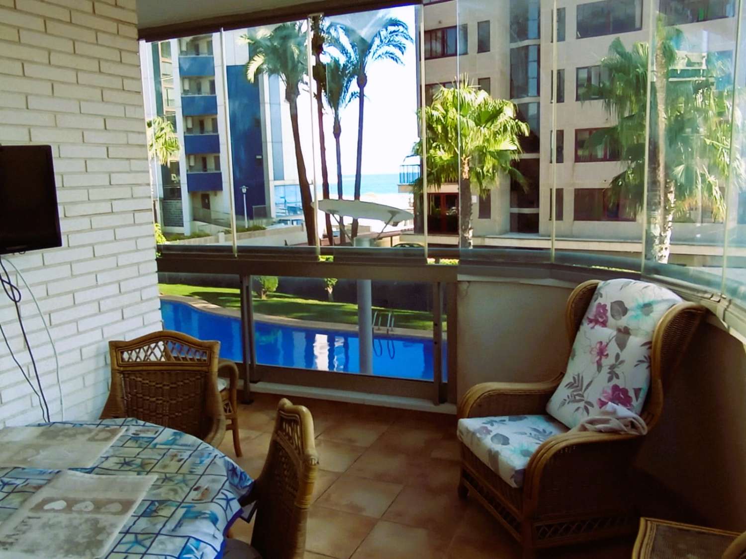 Apartamento 2 dormitorios a 100 m de la playa en Calpe (Costa Blanca)