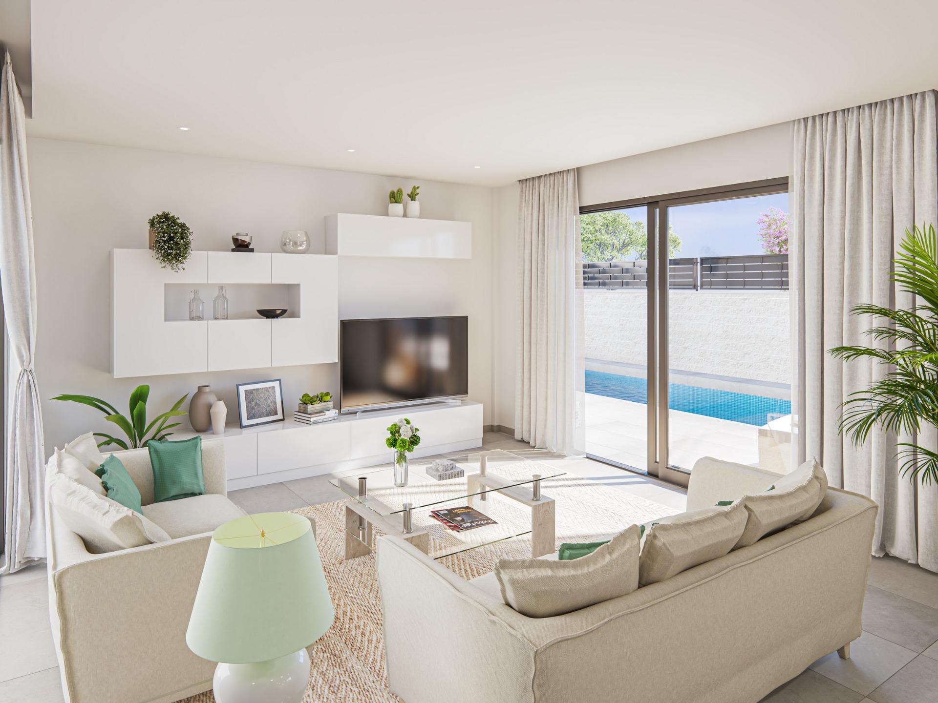 Neubauvilla mit 3 Schlafzimmern und Pool in Rojales (Alicante)