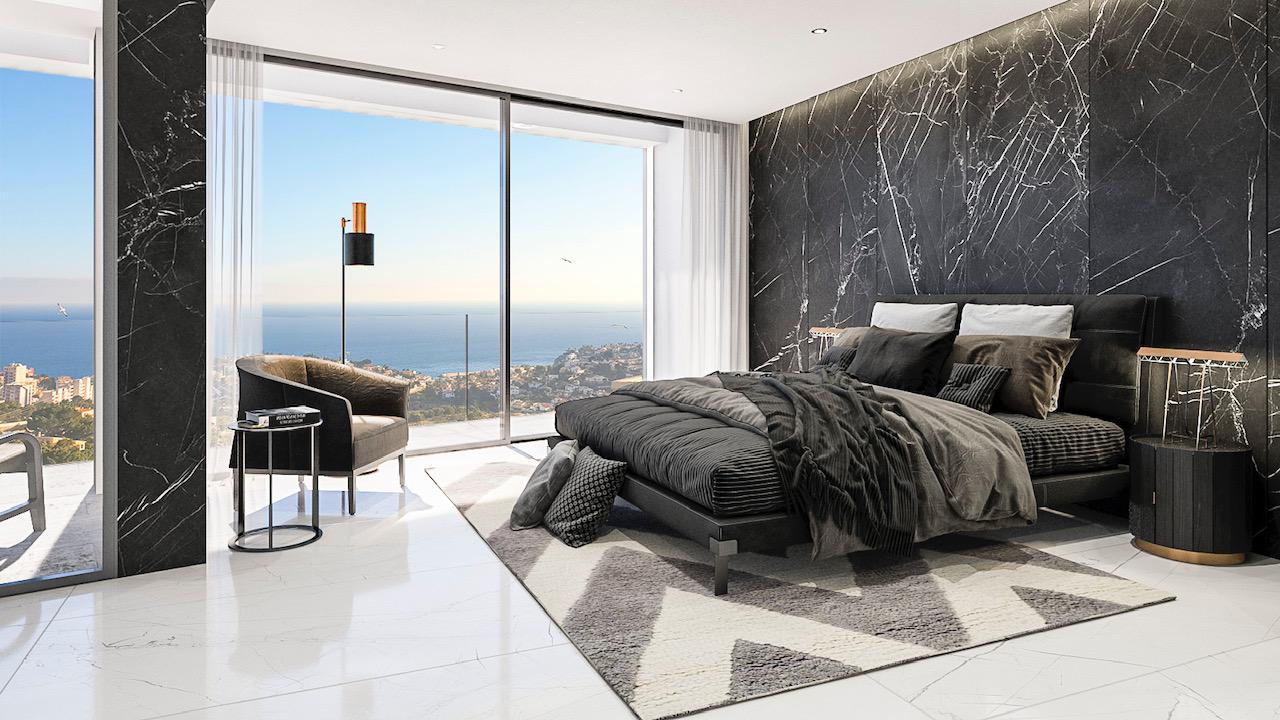 Neues Angebot in Calpe mit 6 unabhängigen Luxusvillen mit beeindruckender Aussicht!