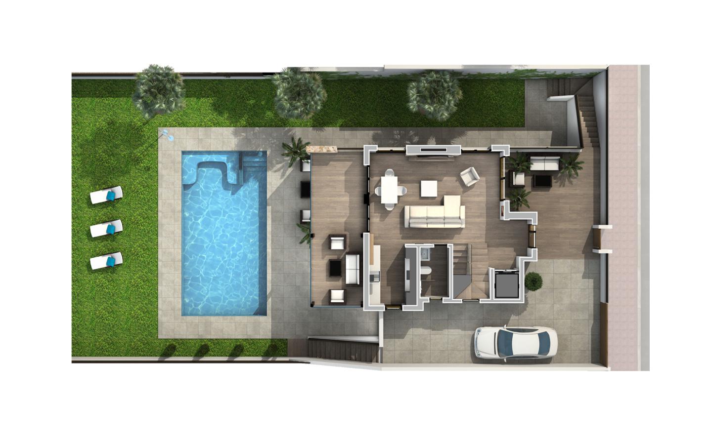 Villa for sale in Rojales