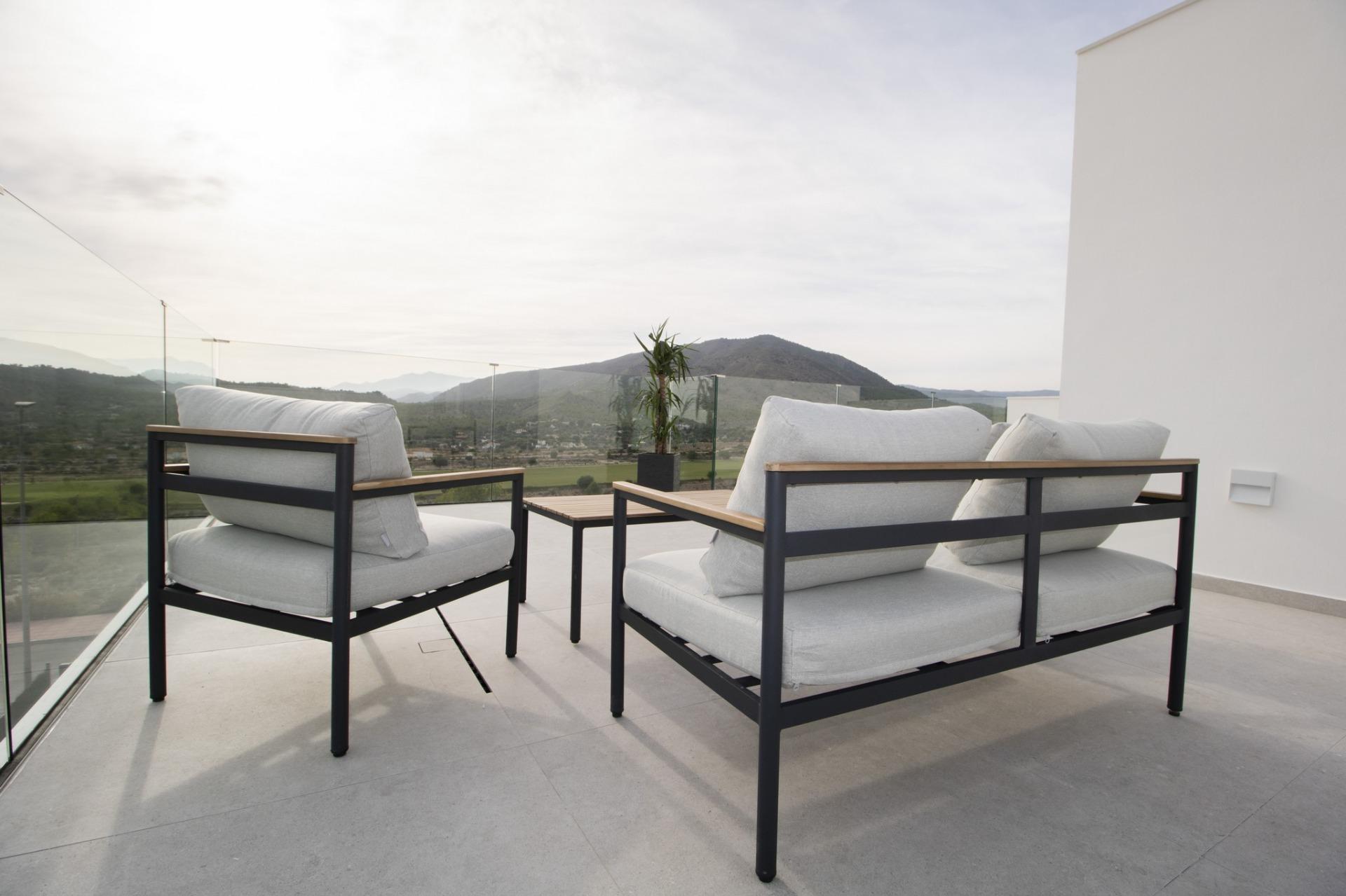 New 3-bedroom villas with pool in Finestrat/Benidorm (Costa Blanca)