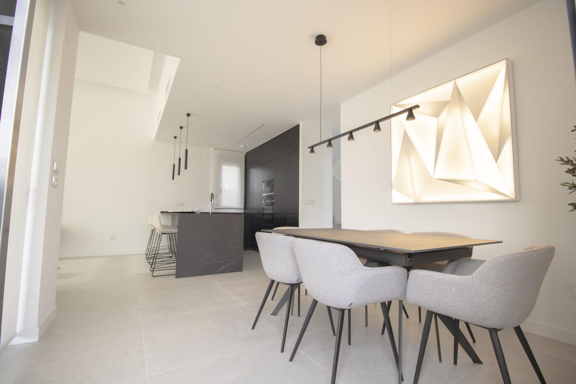 New 3-bedroom villas with pool in Finestrat/Benidorm (Costa Blanca)