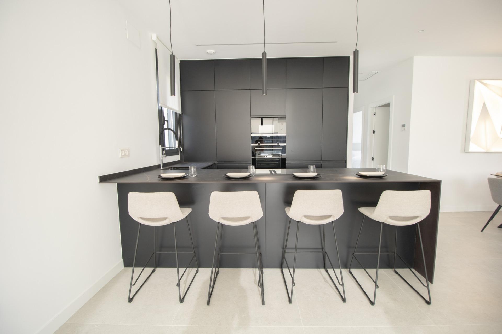 New 3-bedroom villas with pool in Finestrat/Benidorm (Costa Blanca)