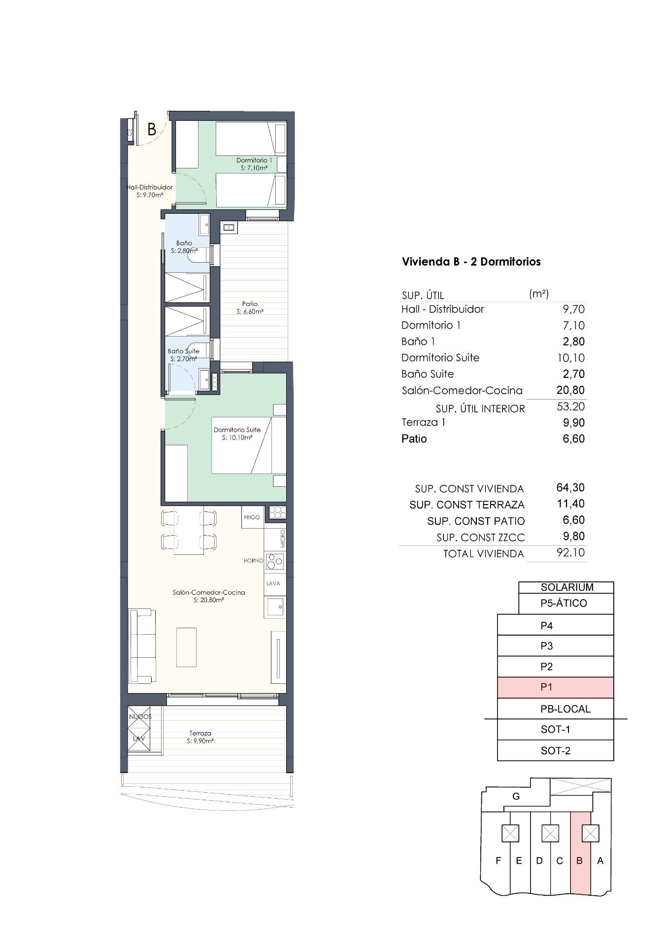 Apartamento en venta en Torrevieja