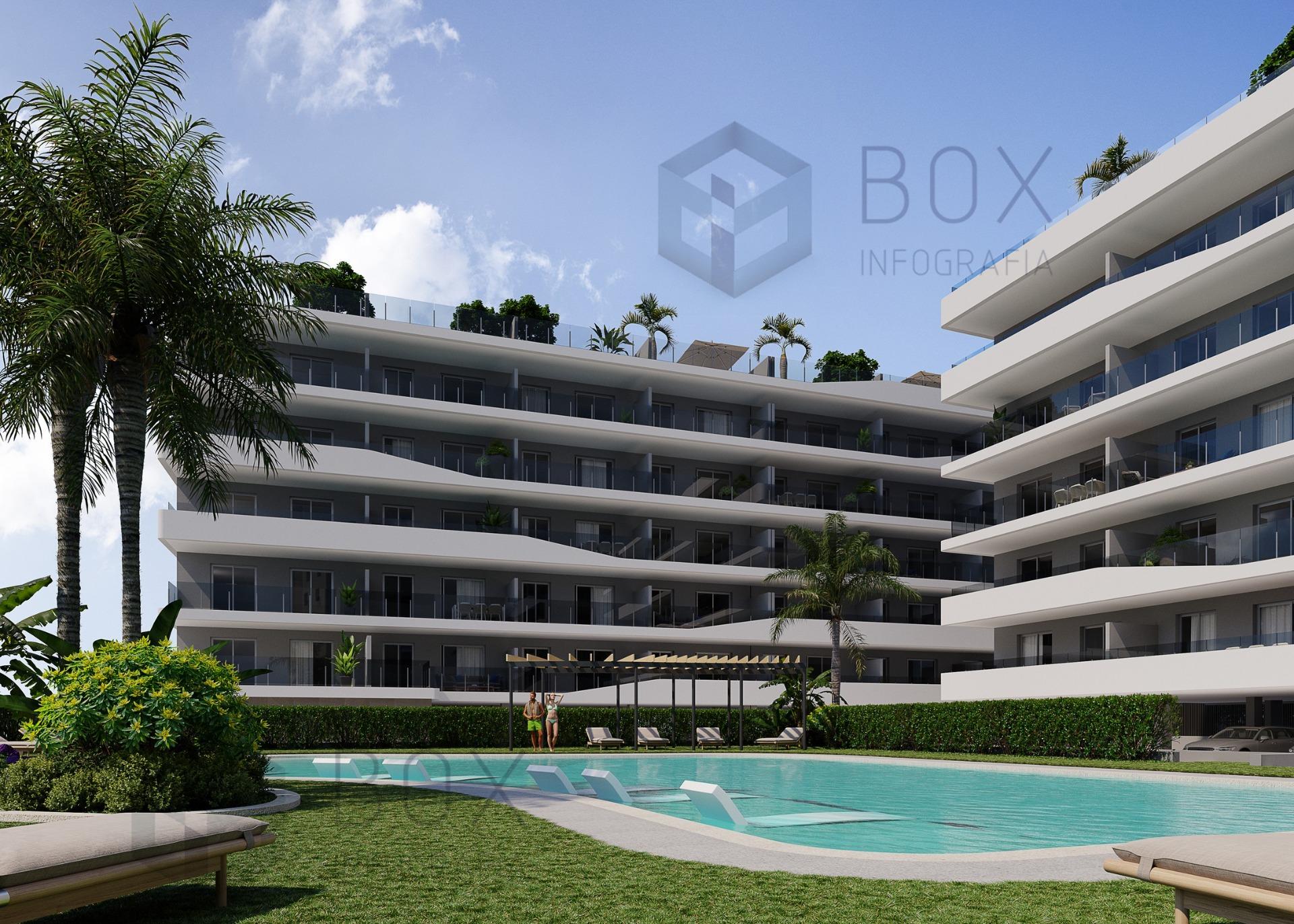 Penthouse til salg i Santa Pola