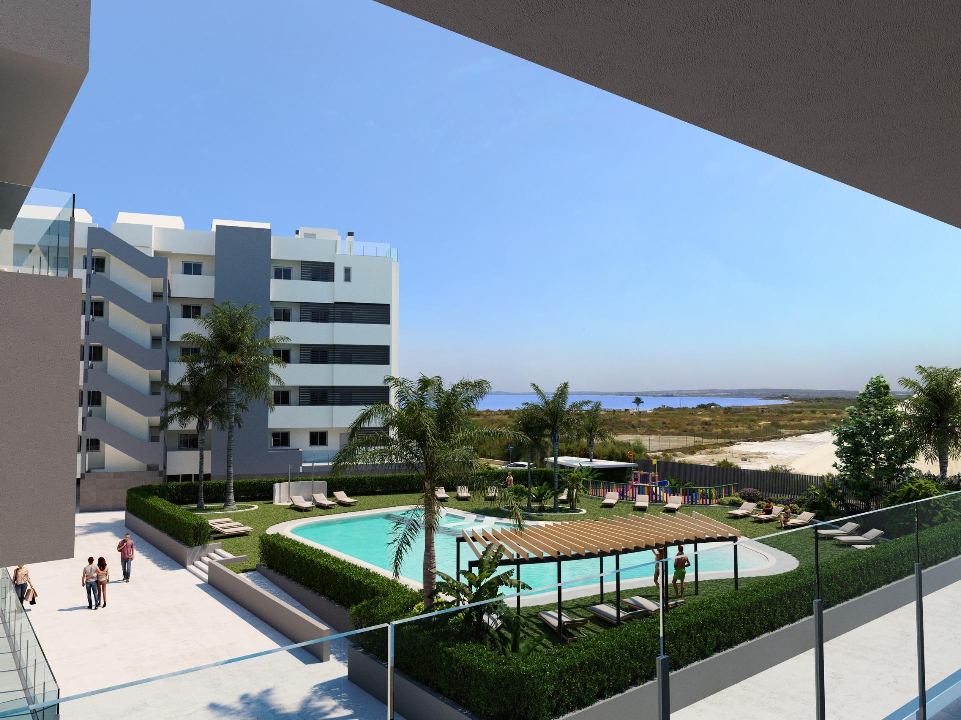 Penthouse met 2 slaapkamers op 150 m van de zee in Santa Pola (Costa Blanca Zuid)