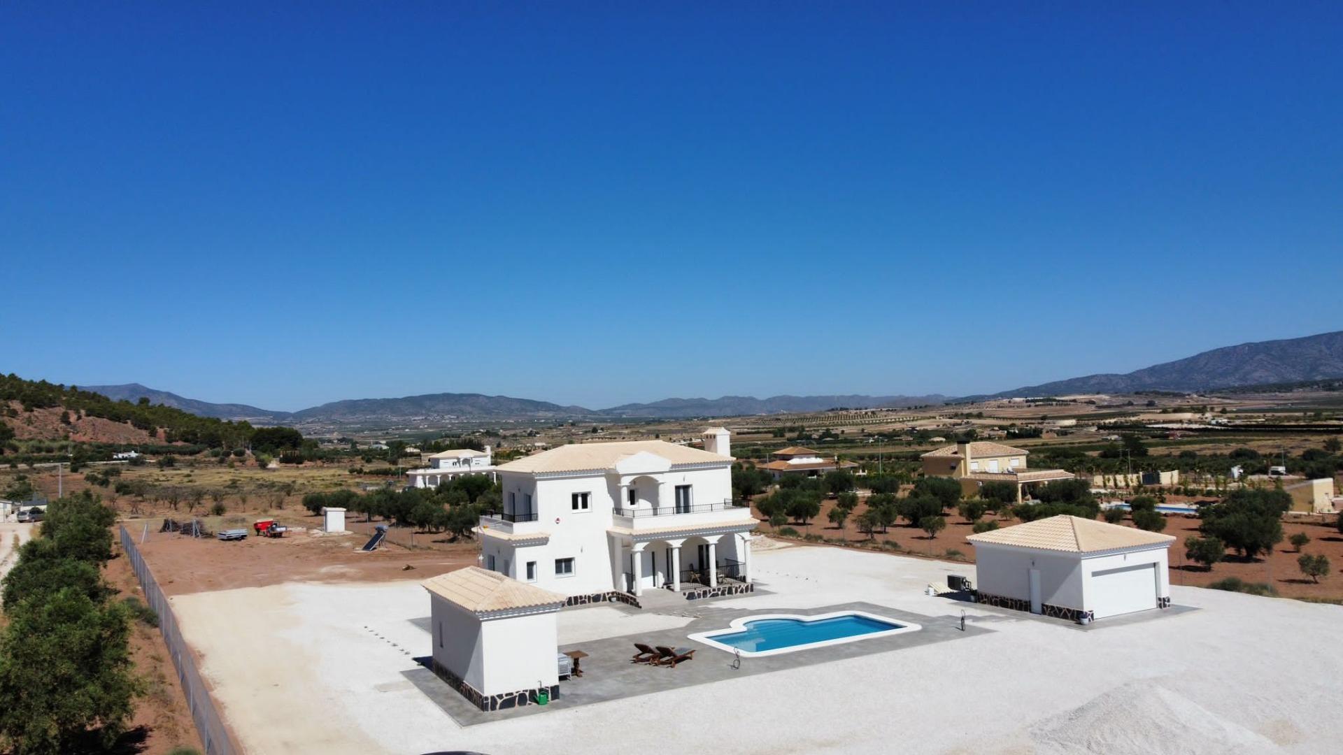 New Construction Villas on 10,000 m2 plots in Pinoso (Alicante)
