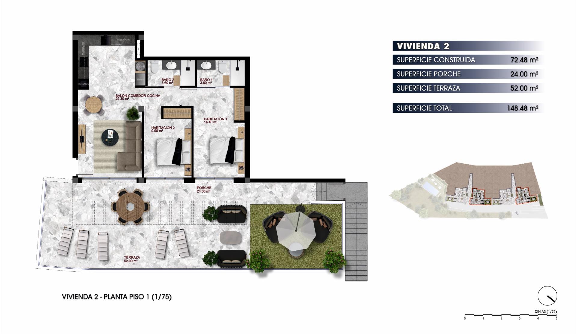 Apartment for sale in Finestrat