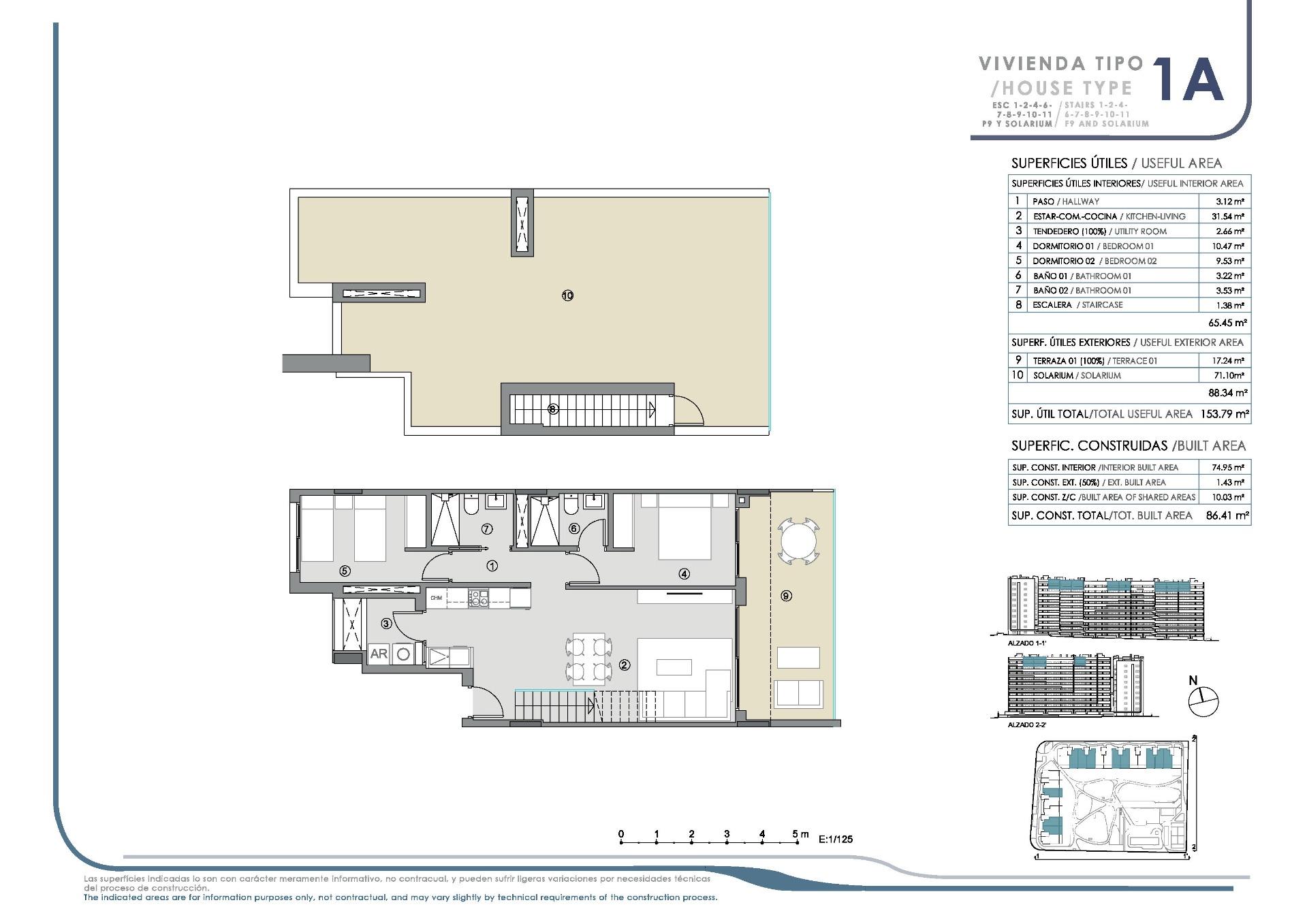 Penthouse til salg i Torrevieja