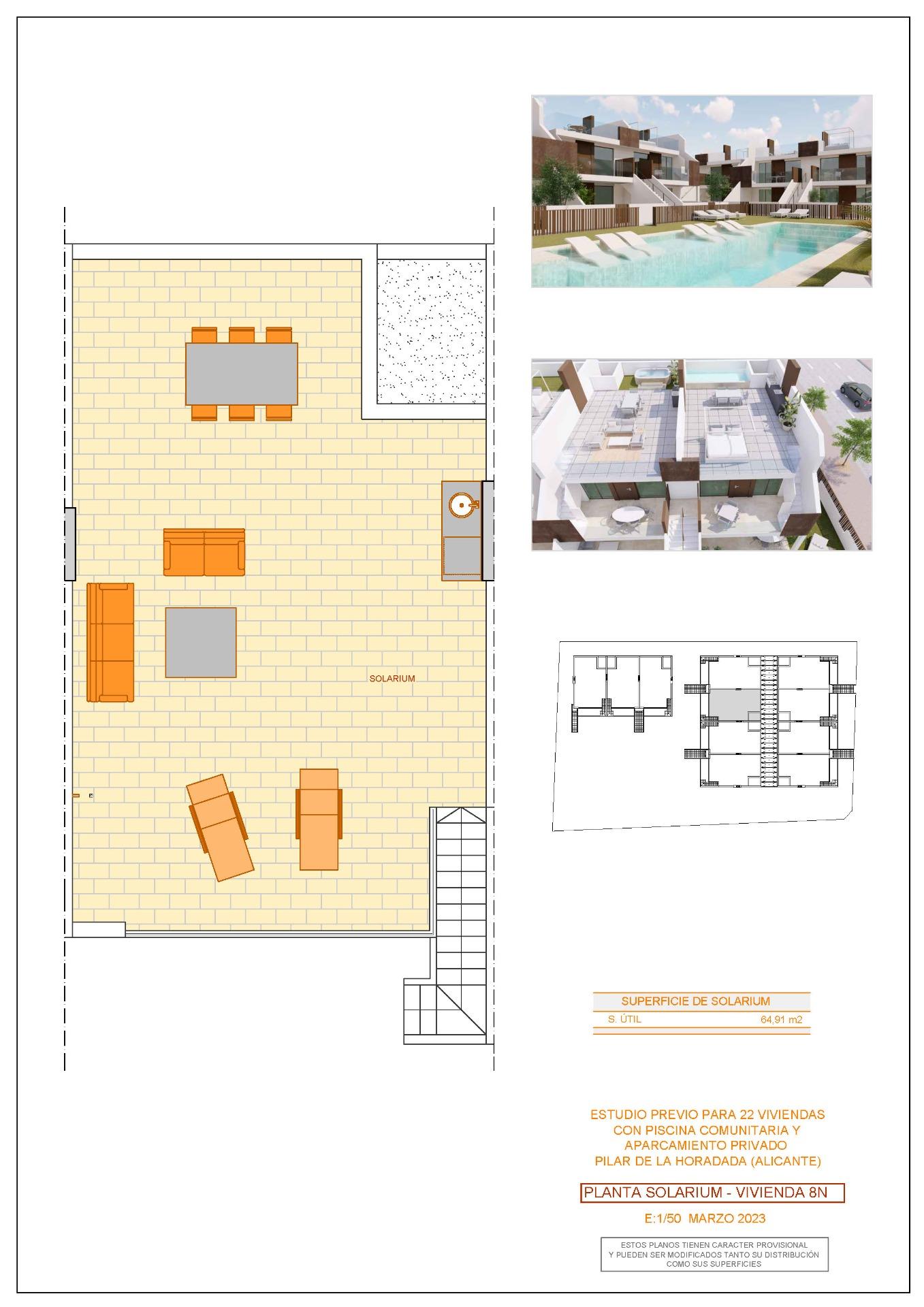 Bungalow for sale in Pilar de la Horadada