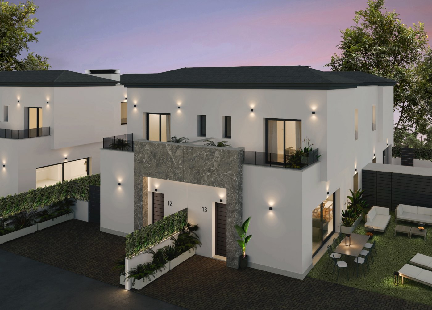 Bungalow met 3 slaapkamers, gemeenschappelijk zwembad en tuinen in Santa Pola (Alicante)