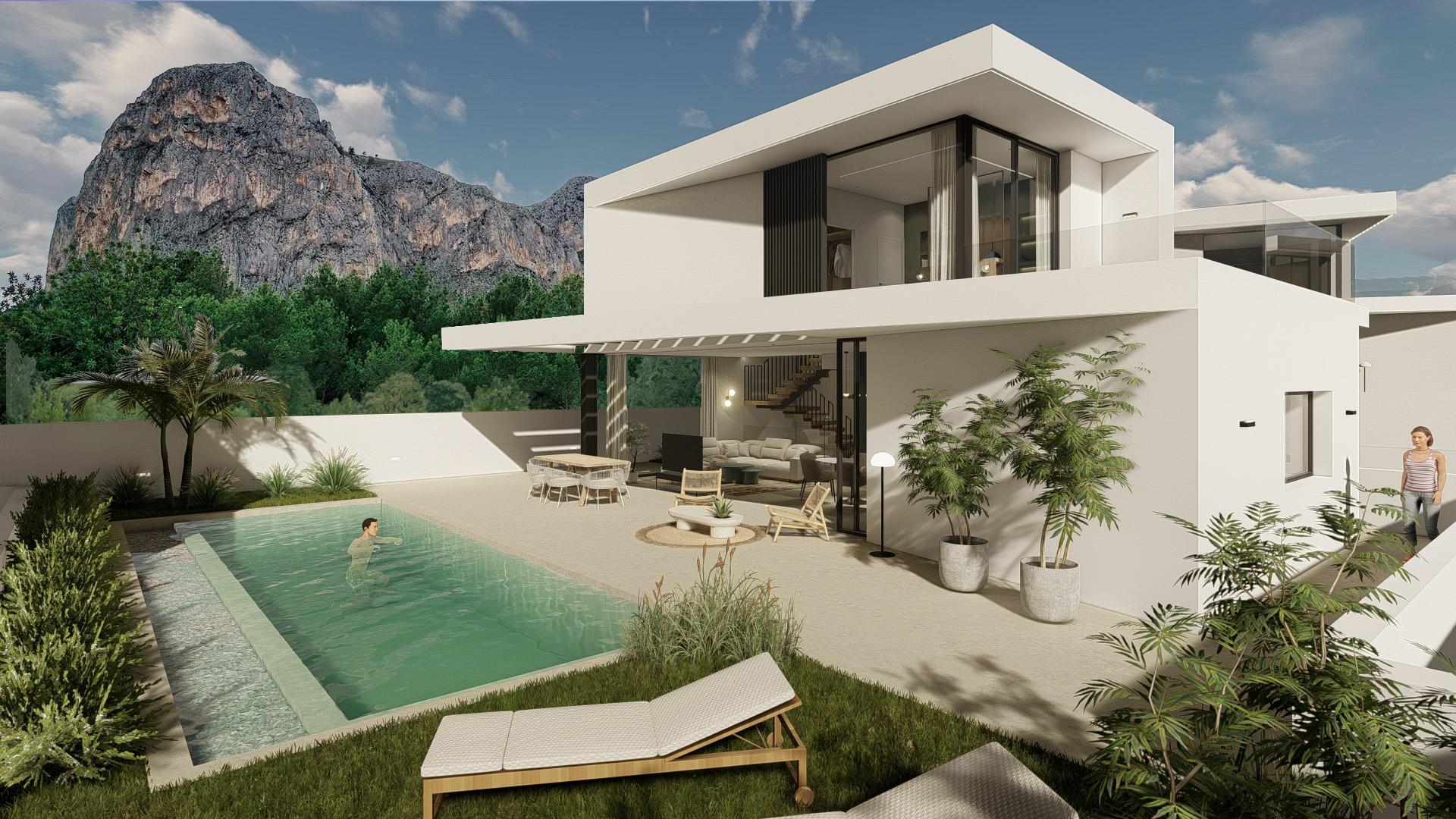 Villa til salg i Polop