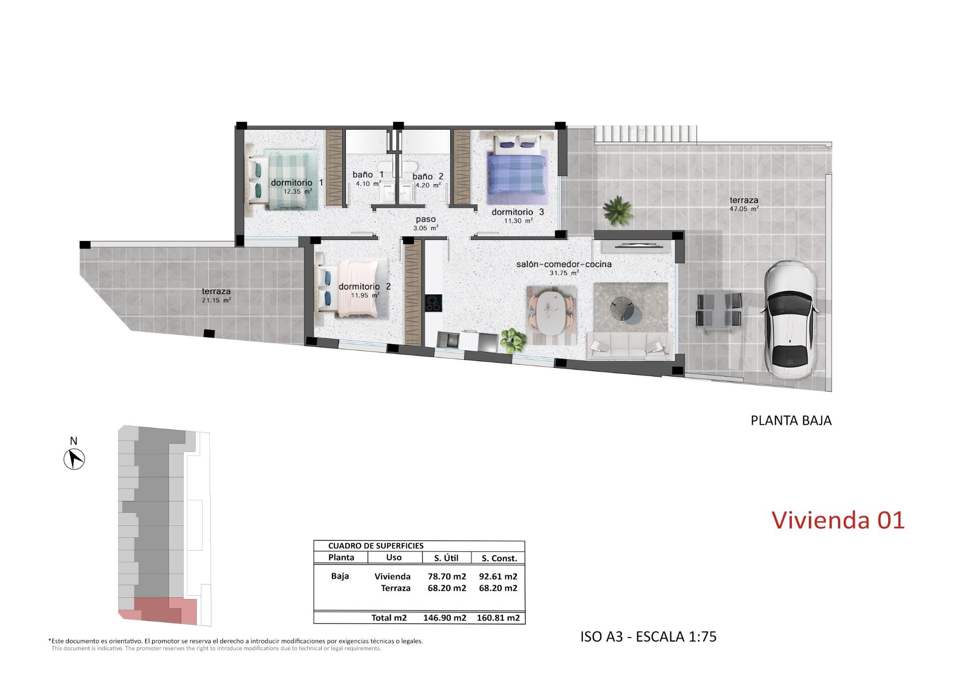 Bungalow in vendita a Pilar de la Horadada