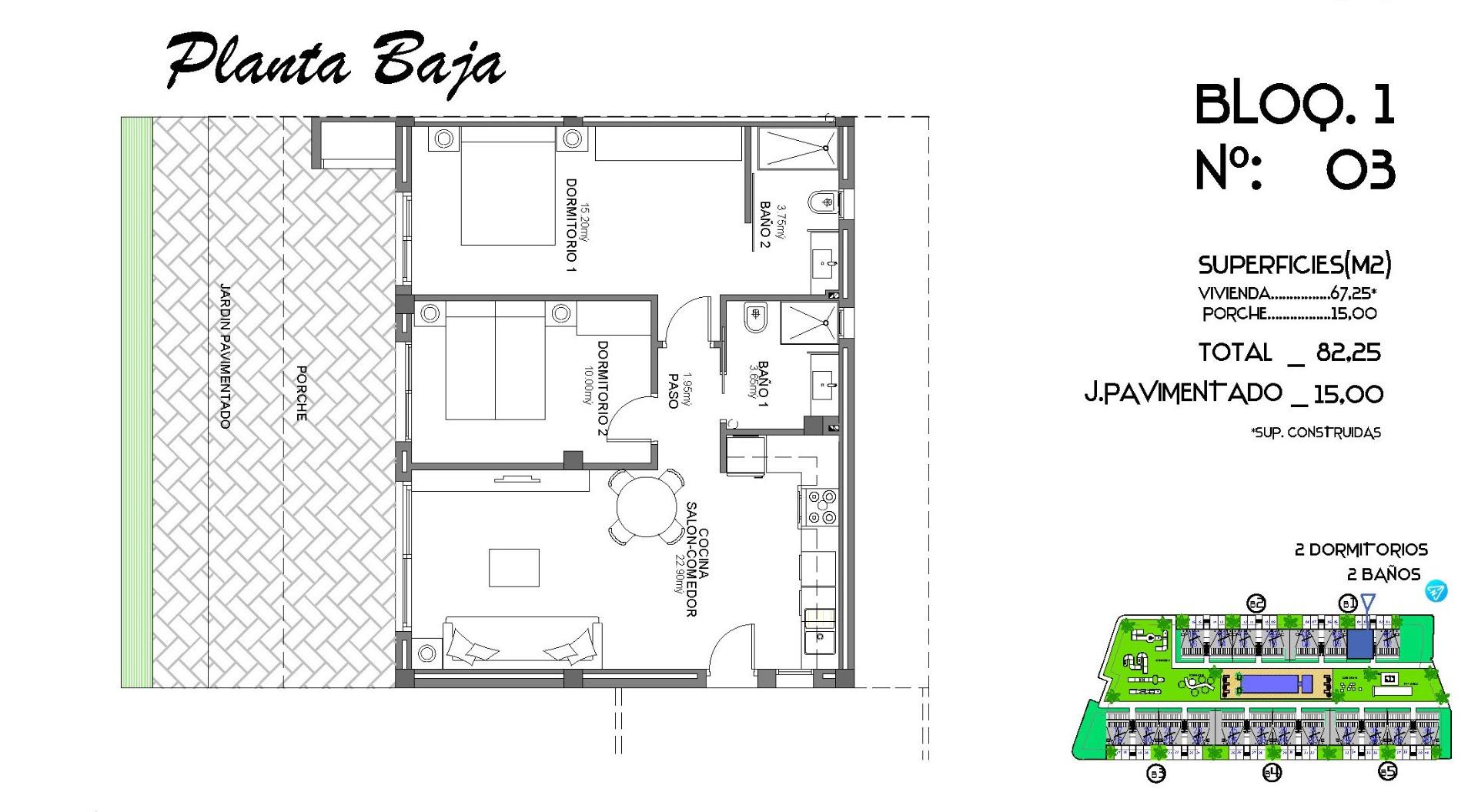Bungalow te koop in Algorfa