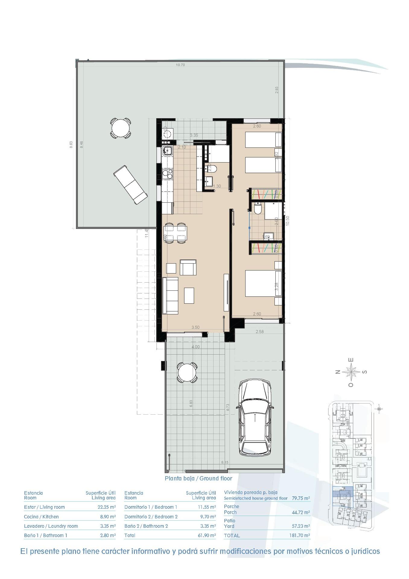 Bungalow te koop in Pilar de la Horadada