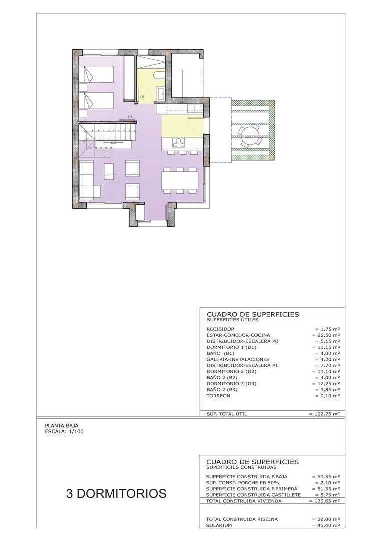 Villa til salg i Cartagena