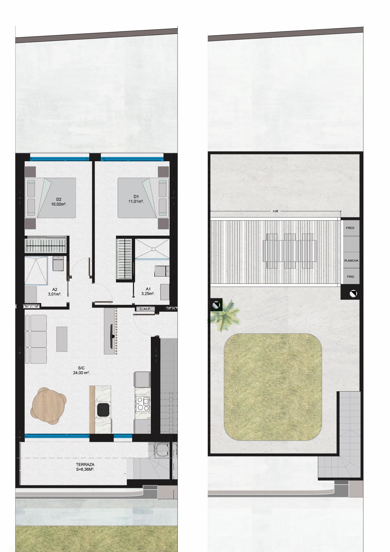 Bungalow te koop in San Pedro del Pinatar