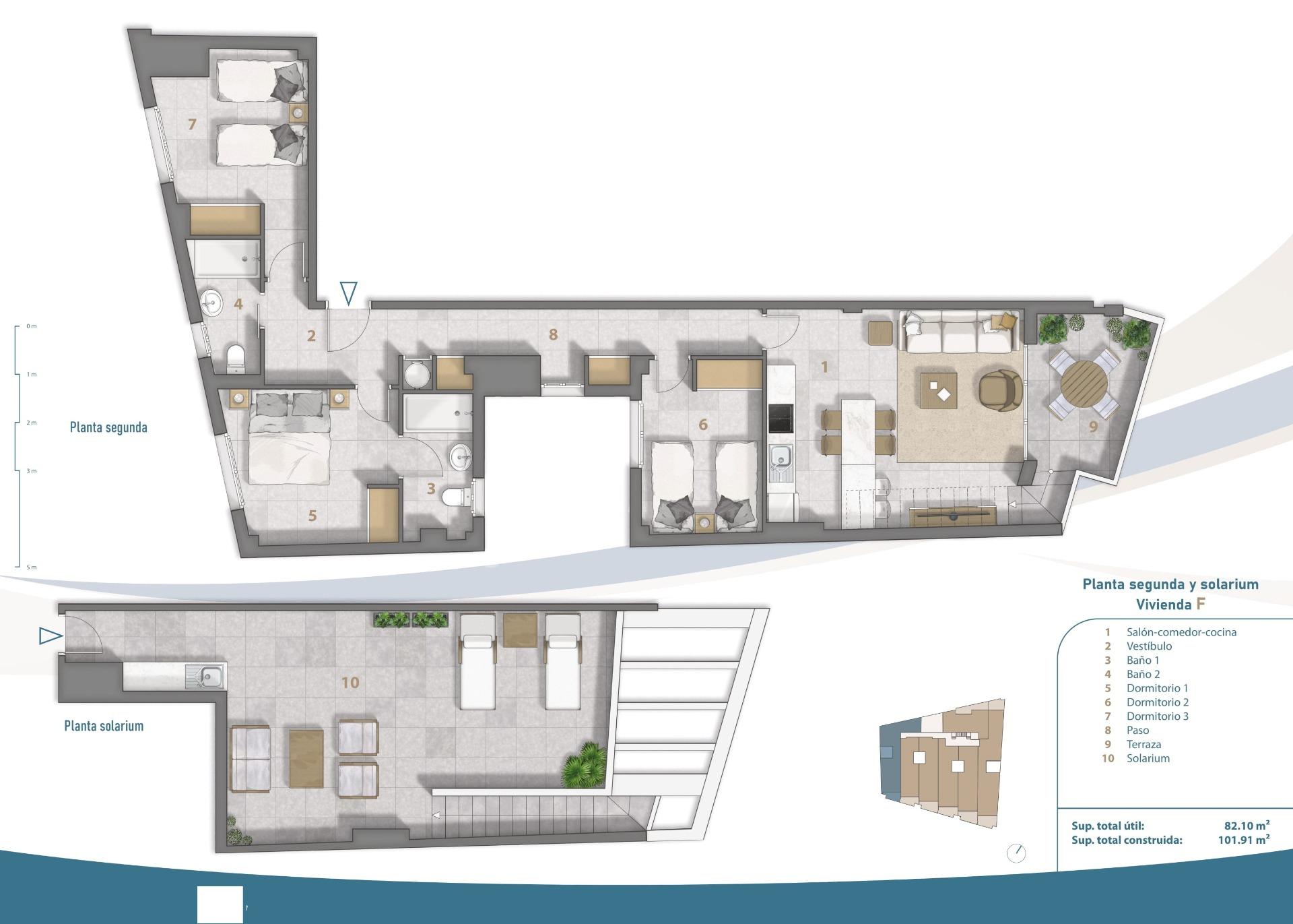 Penthouse te koop in San Pedro del Pinatar