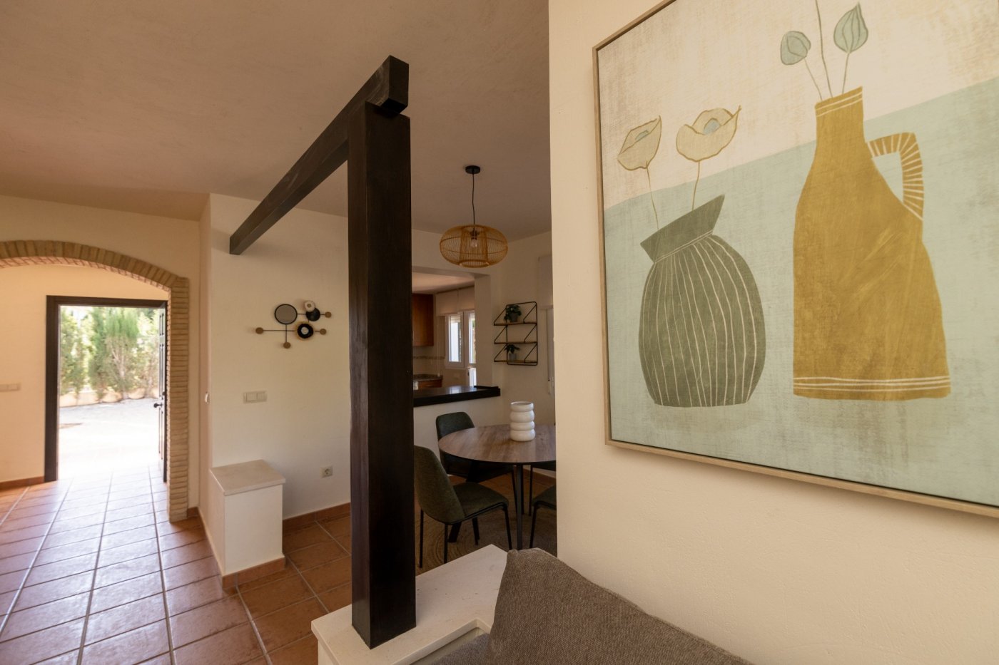 Gloednieuwe rustieke huizen met 2 slaapkamers en een gemeenschappelijk zwembad in Fuente Alamo (Murcia)