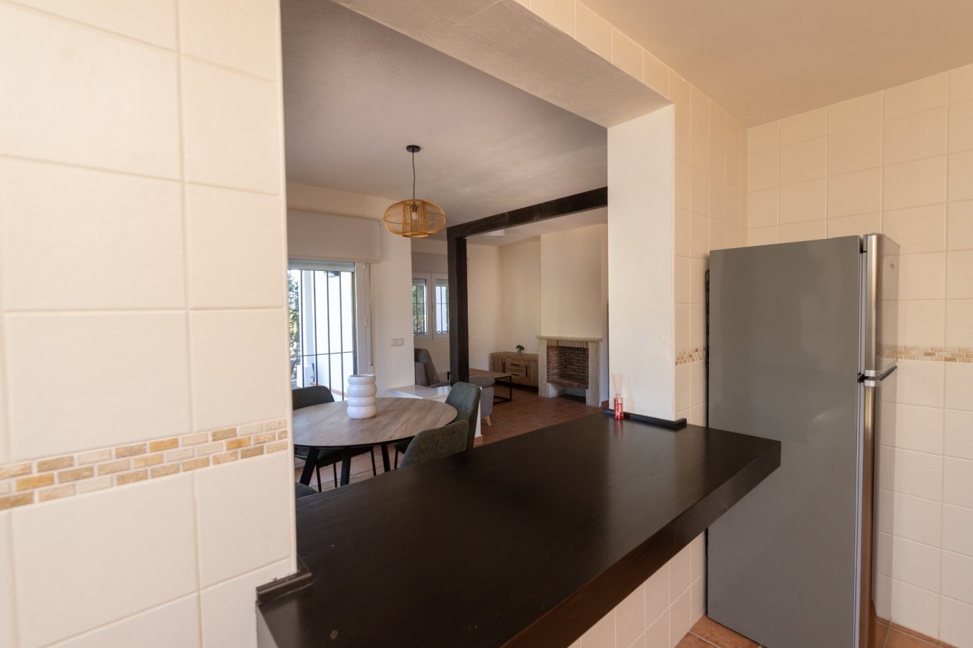 Gloednieuwe rustieke huizen met 2 slaapkamers en een gemeenschappelijk zwembad in Fuente Alamo (Murcia)