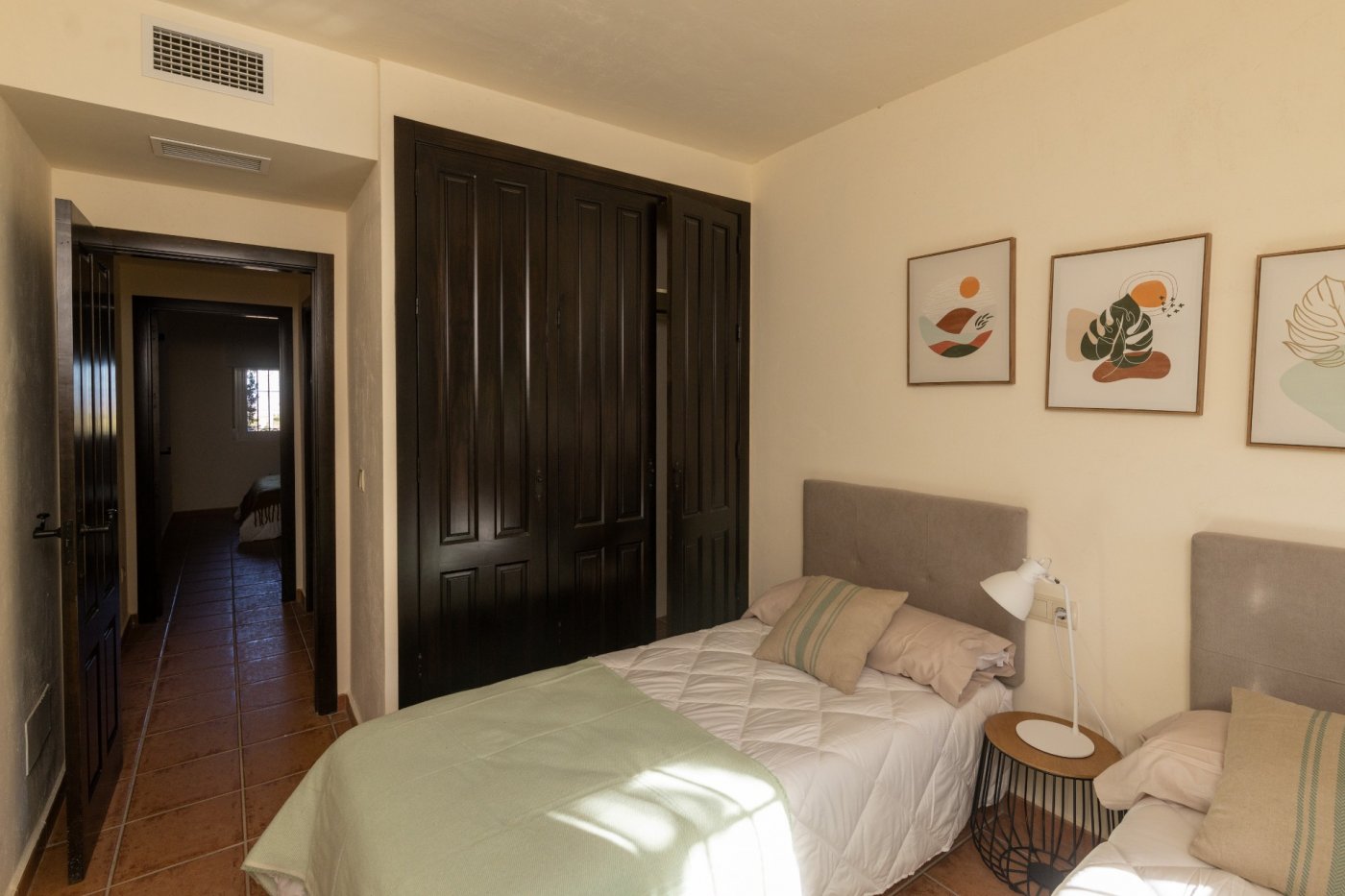 Gloednieuwe rustieke huizen met 2 slaapkamers en een gemeenschappelijk zwembad in Fuente Alamo (Murcia)