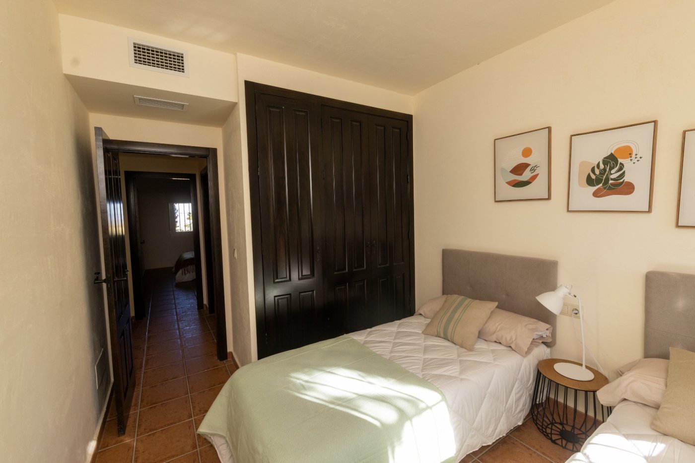 Gloednieuwe rustieke huizen met 2 slaapkamers en een gemeenschappelijk zwembad in Fuente Alamo (Murcia)