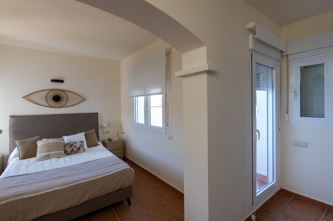 Gloednieuwe rustieke huizen met 2 slaapkamers en een gemeenschappelijk zwembad in Fuente Alamo (Murcia)