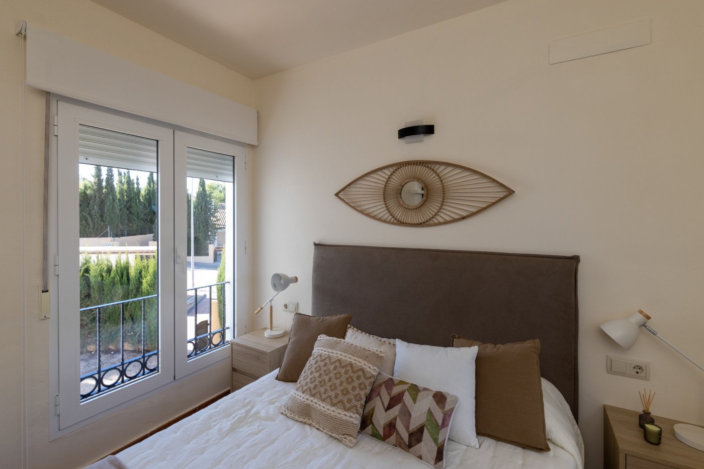 Gloednieuwe rustieke huizen met 2 slaapkamers en een gemeenschappelijk zwembad in Fuente Alamo (Murcia)