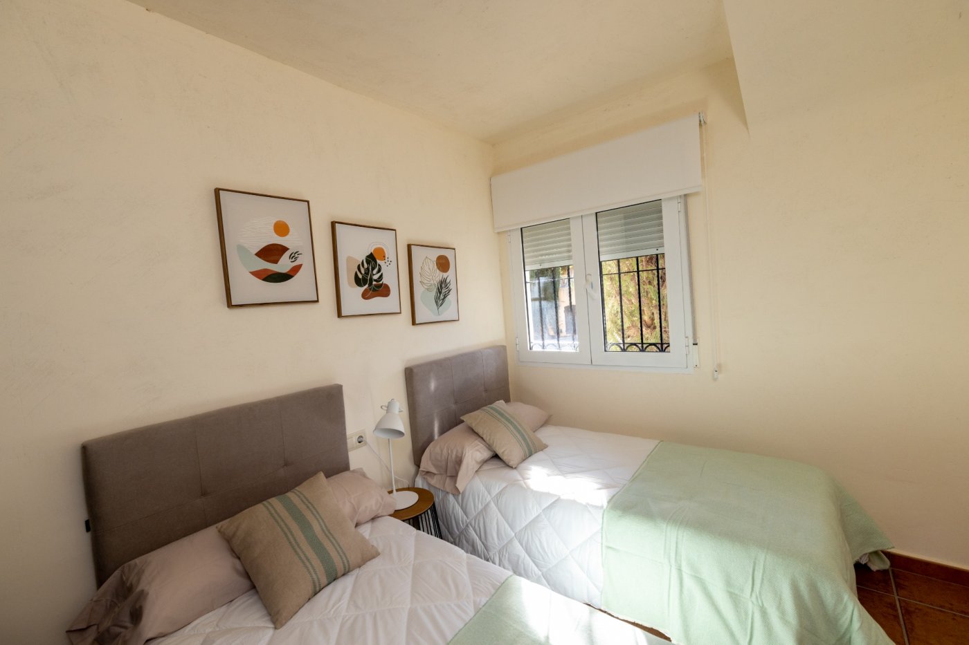 Gloednieuwe rustieke huizen met 2 slaapkamers en een gemeenschappelijk zwembad in Fuente Alamo (Murcia)
