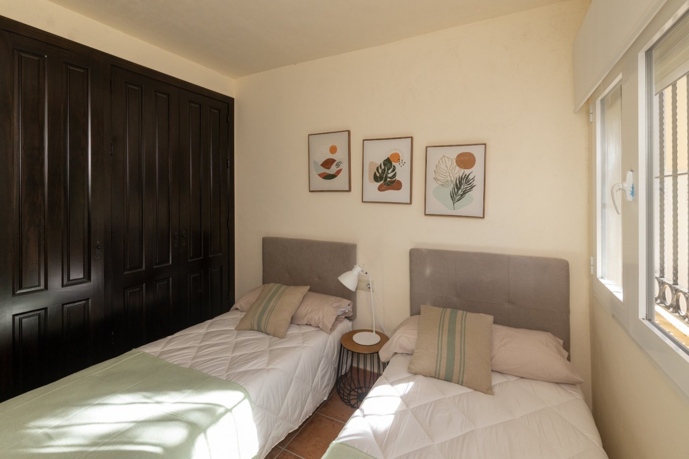 Gloednieuwe rustieke huizen met 2 slaapkamers en een gemeenschappelijk zwembad in Fuente Alamo (Murcia)