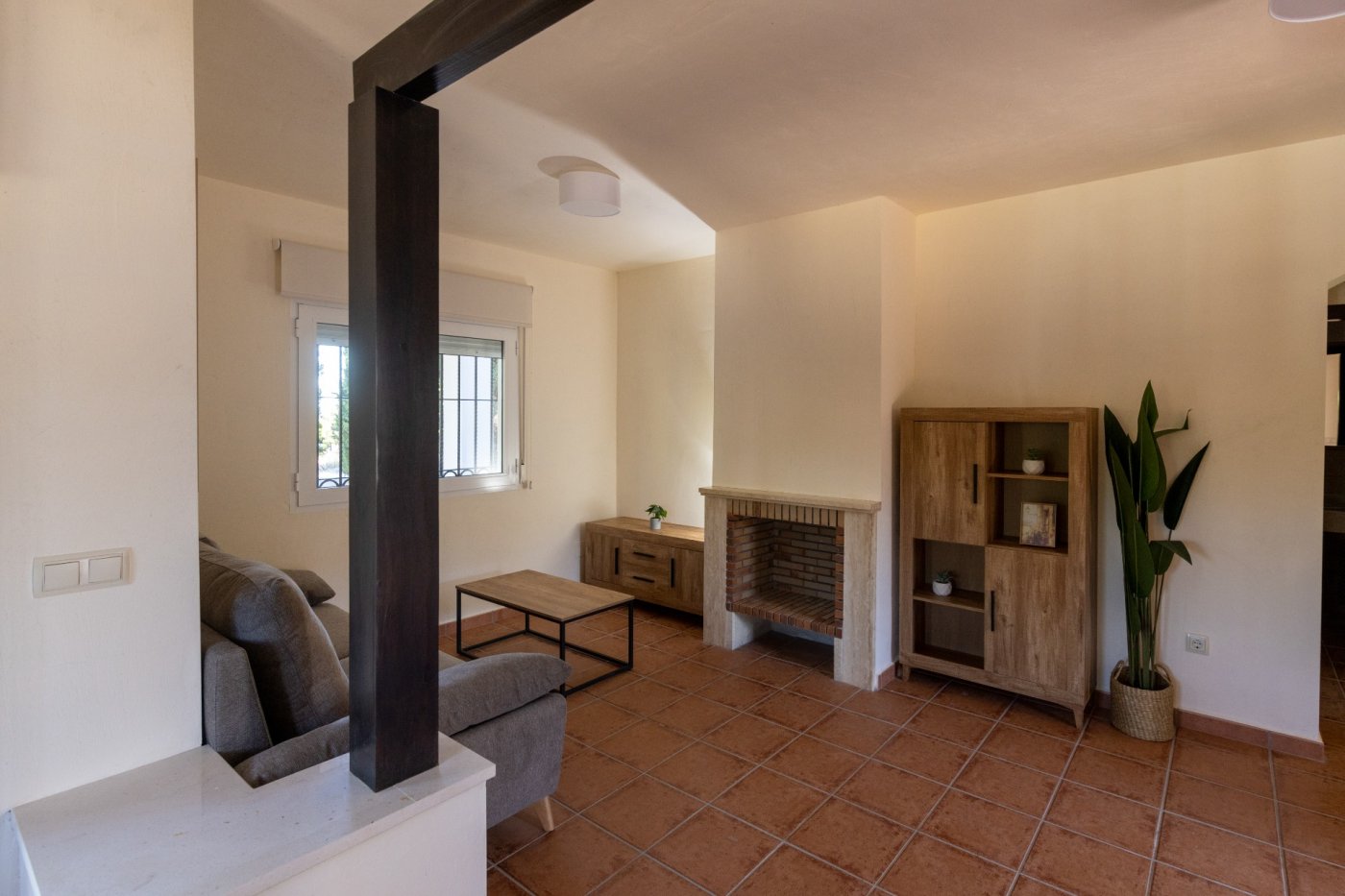 Gloednieuwe rustieke huizen met 2 slaapkamers en een gemeenschappelijk zwembad in Fuente Alamo (Murcia)