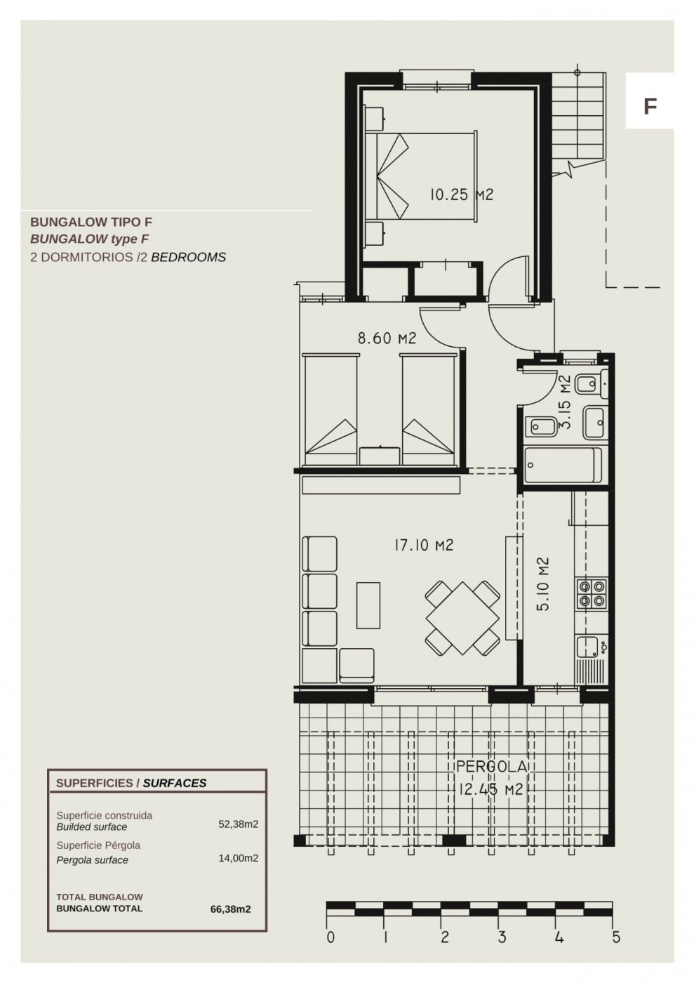 Bungalow en vente à Calpe