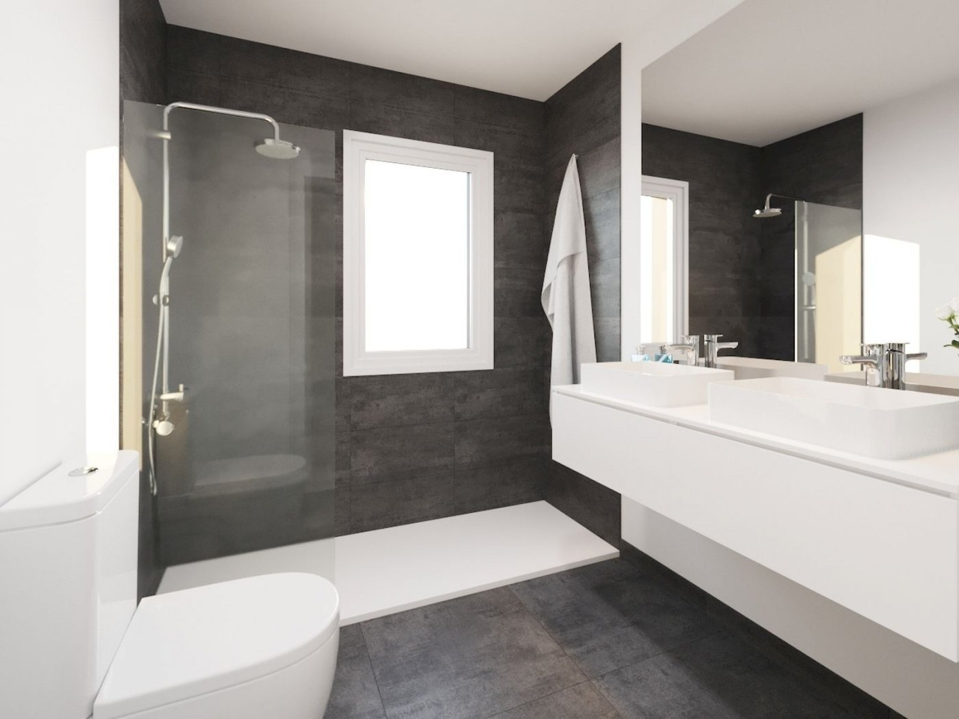 Neues Luxus-Penthouse 300 Meter vom Meer entfernt und mit Meerblick in Calpe (Costa Blanca Nord)