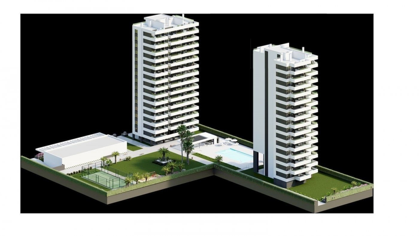 Neues Luxus-Penthouse 300 Meter vom Meer entfernt und mit Meerblick in Calpe (Costa Blanca Nord)