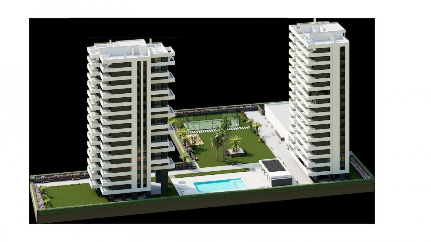 Neues Luxus-Penthouse 300 Meter vom Meer entfernt und mit Meerblick in Calpe (Costa Blanca Nord)