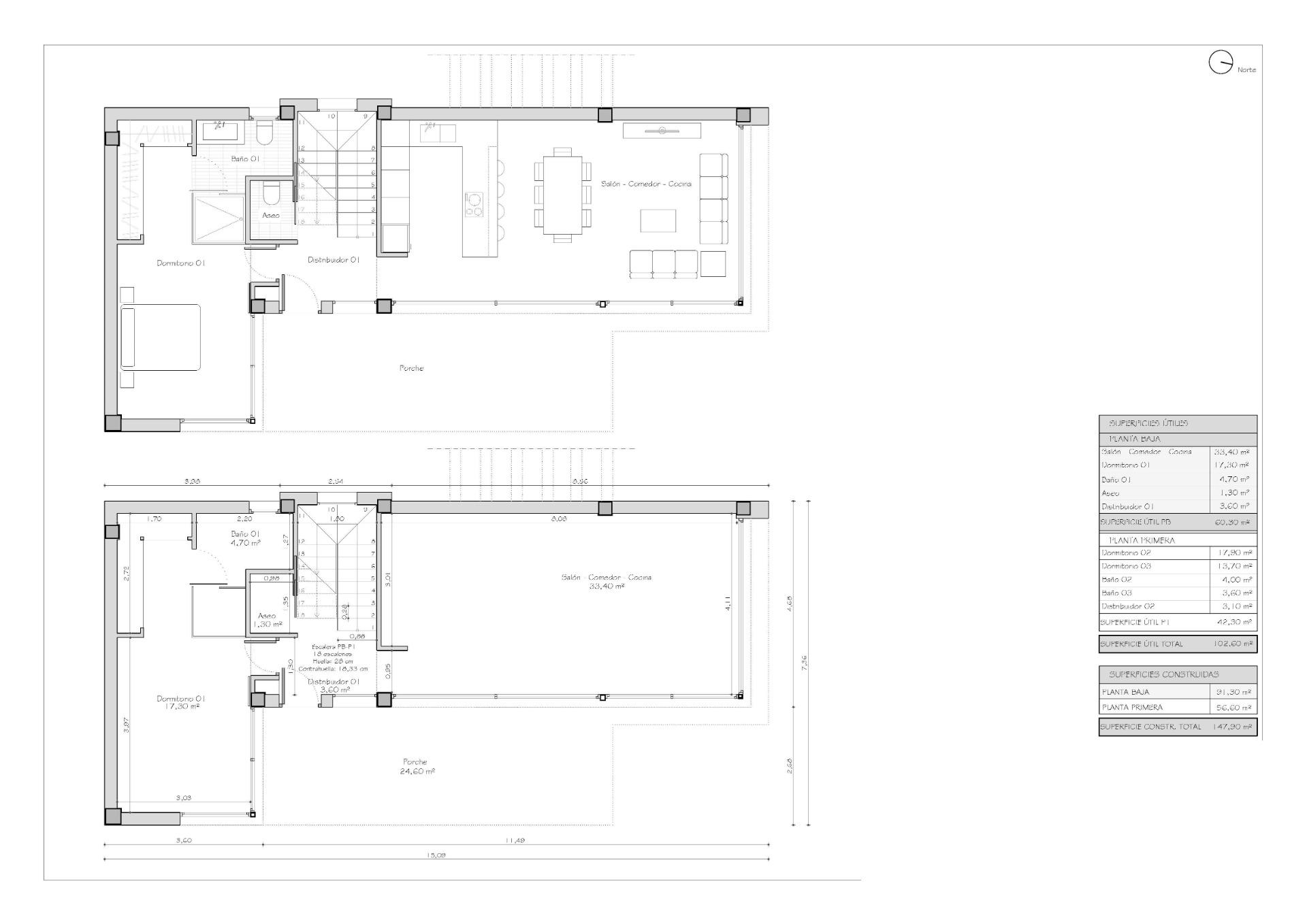 Villa til salg i Orihuela Costa