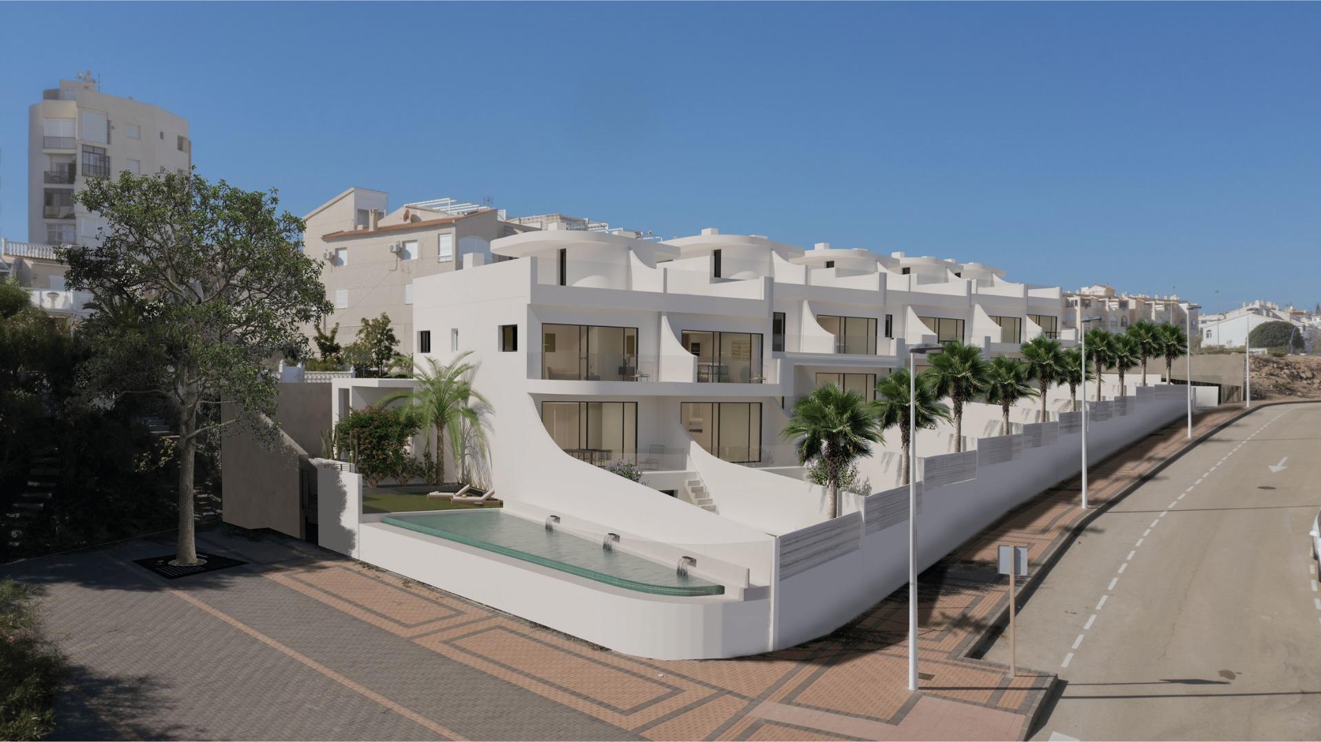 1 etages rækkehus til salg i Torrevieja