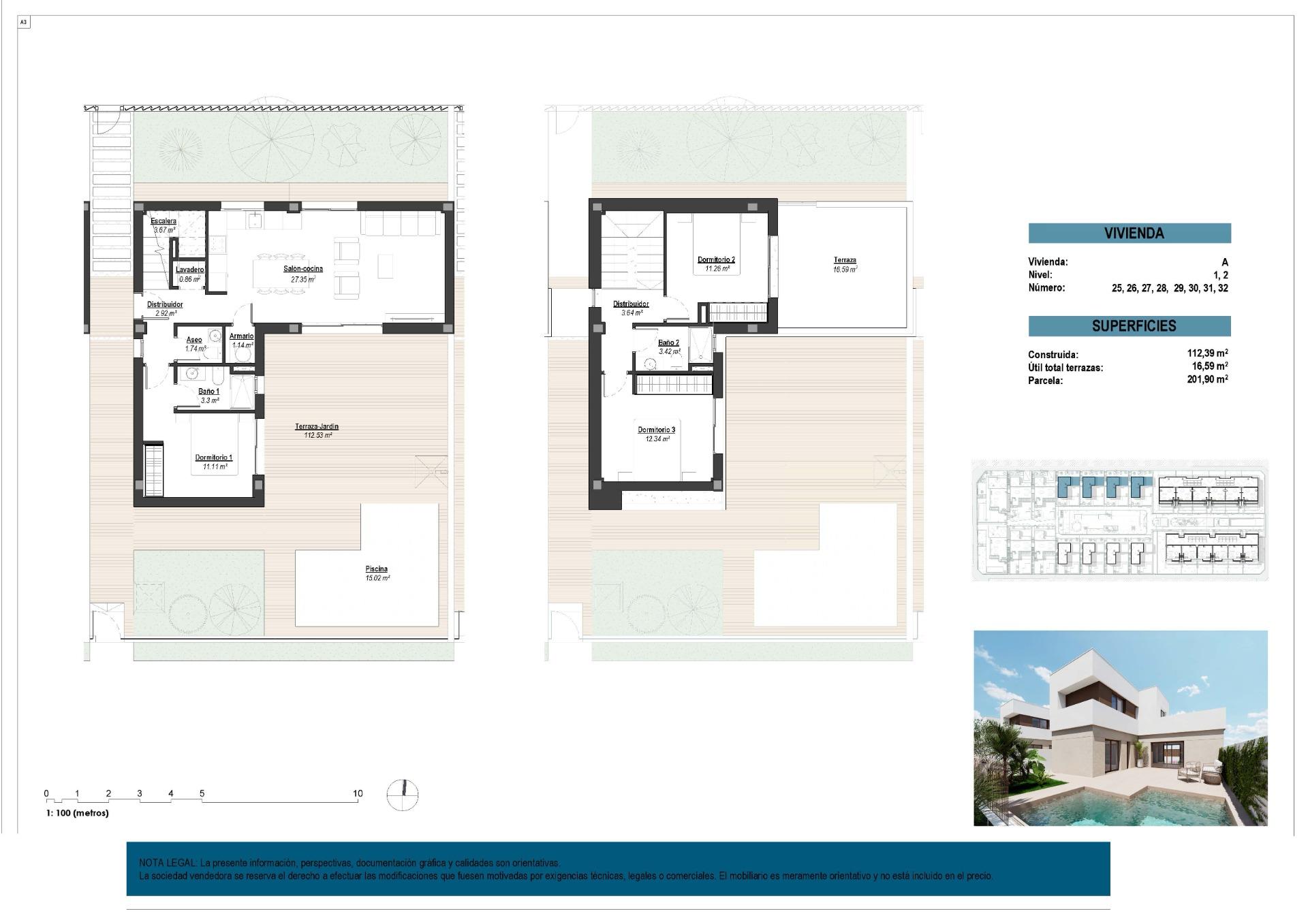 Villa for sale in Los Alcázares