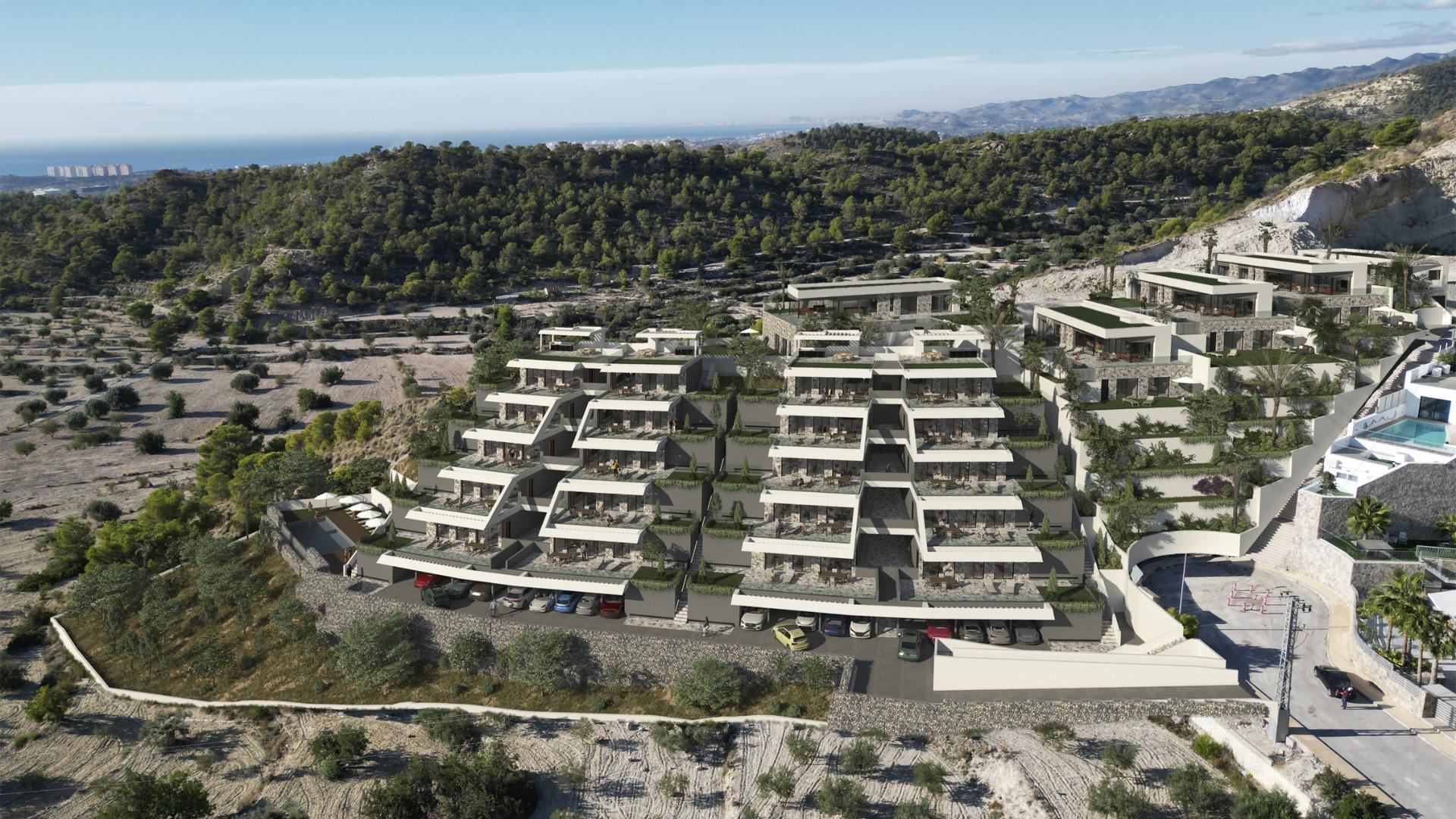 Penthouse til salg i Finestrat