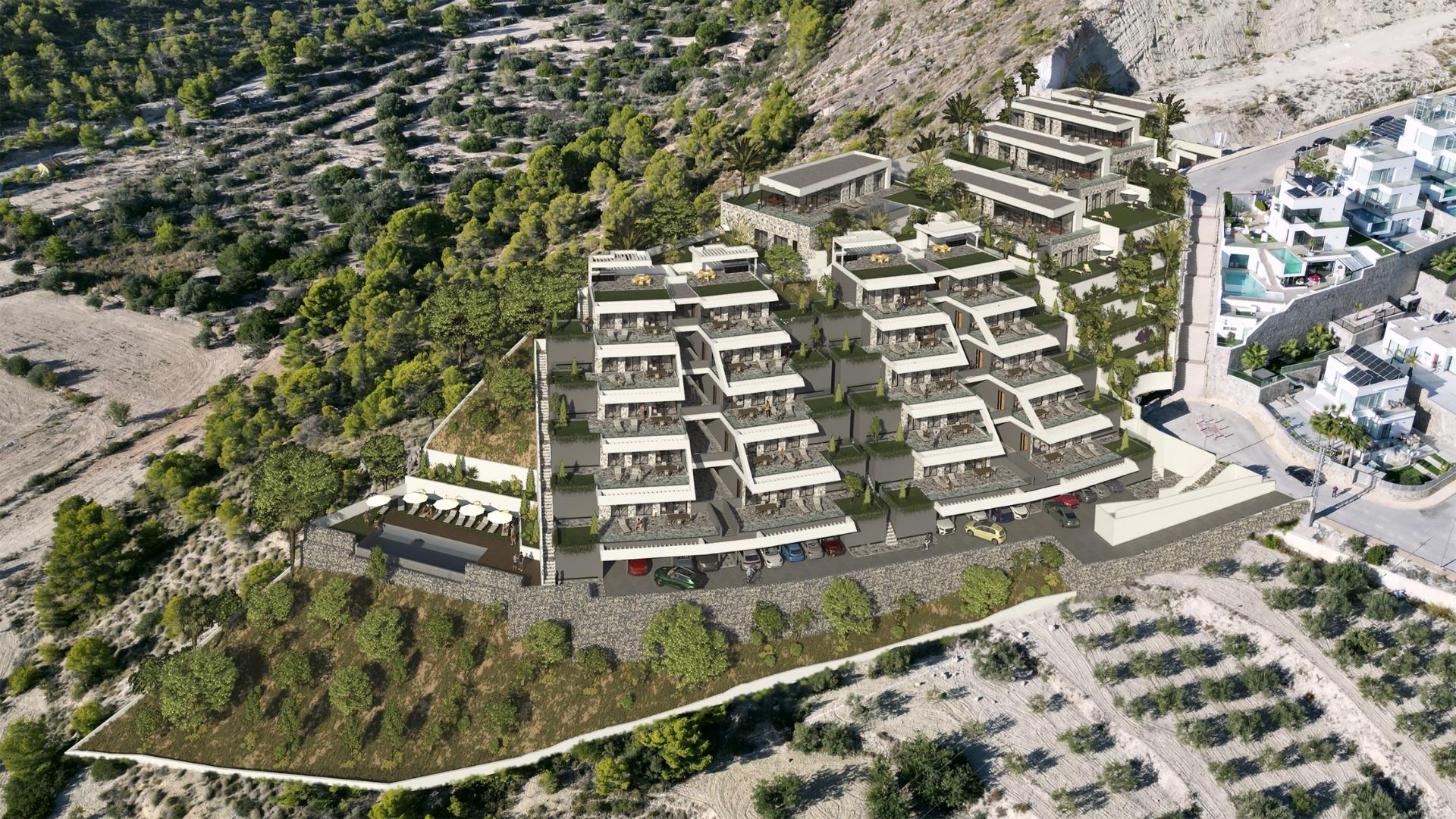 Penthouse til salg i Finestrat