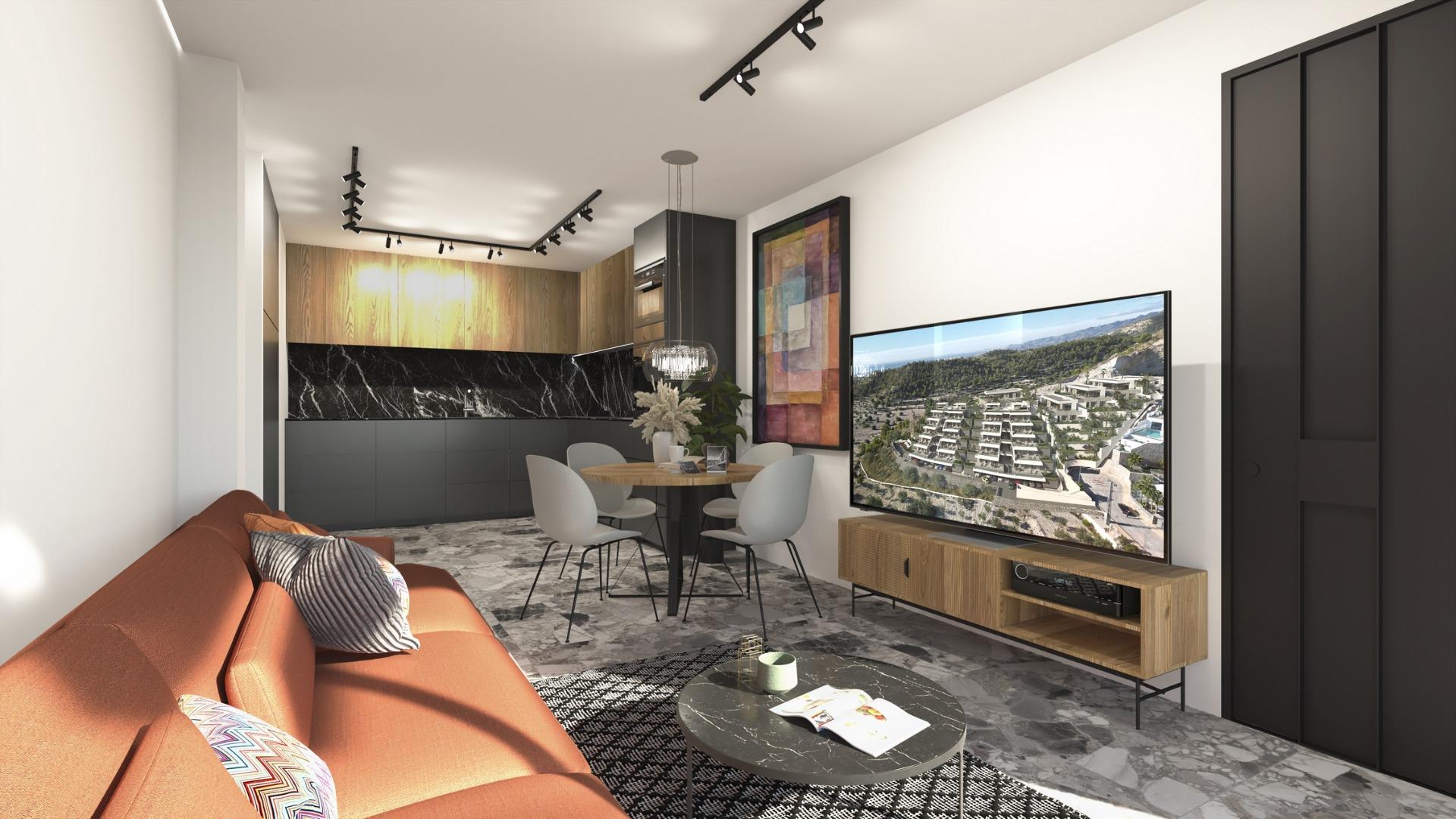 Penthouse til salg i Finestrat