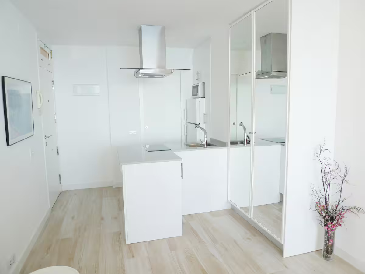 Renoviertes Studio mit Meerblick in erster Meereslinie in Calpe (Costa Blanca Nord)