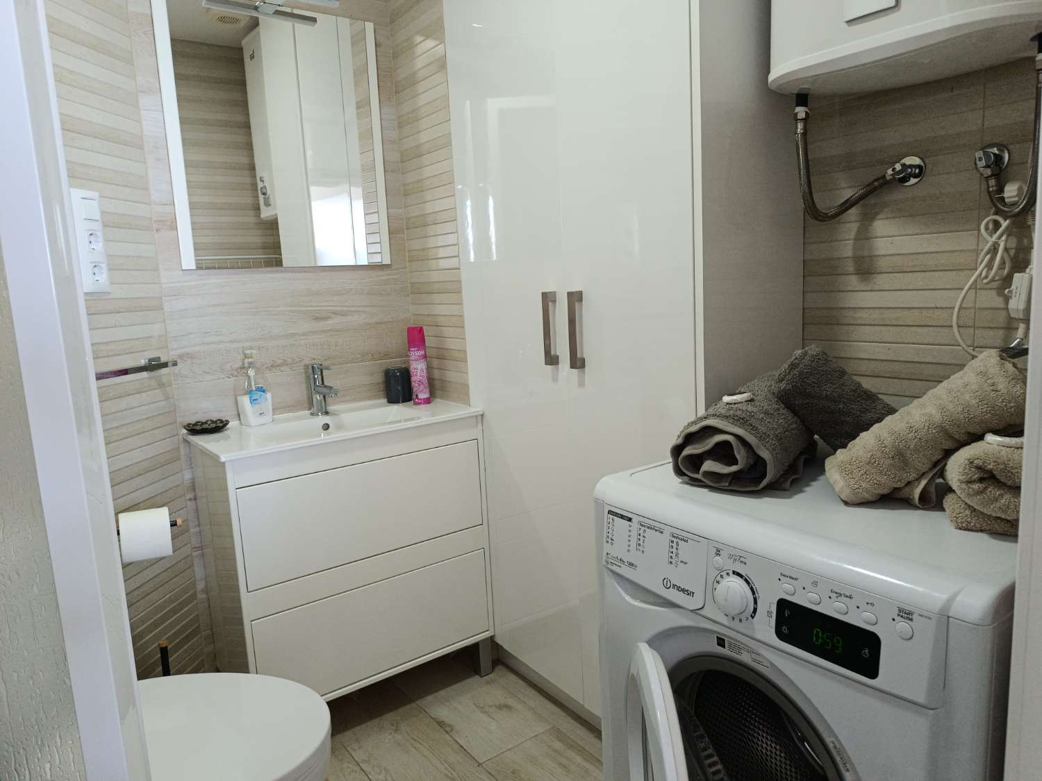 Renoviertes Studio mit Meerblick in erster Meereslinie in Calpe (Costa Blanca Nord)