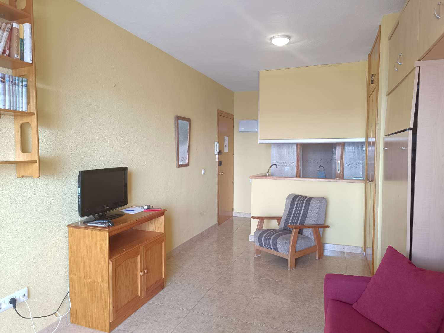 Studio met uitzicht op zee aan het strand in Calpe (Alicante)