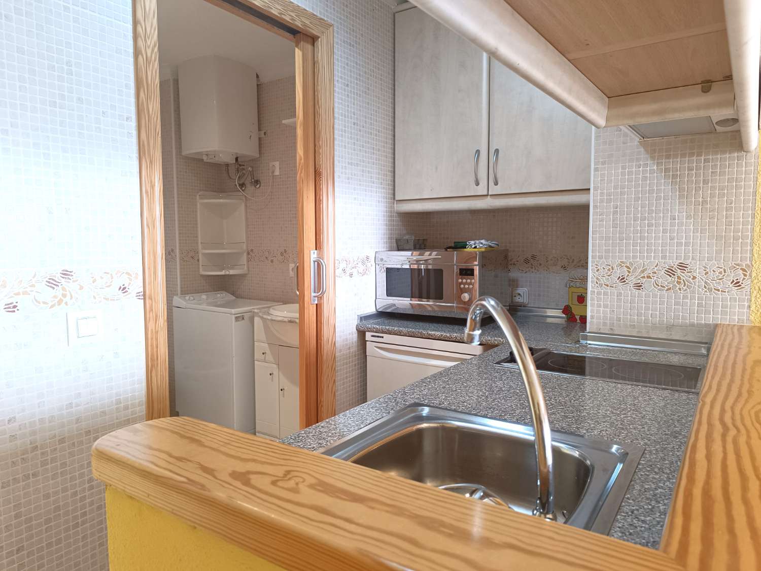 Studio met uitzicht op zee aan het strand in Calpe (Alicante)