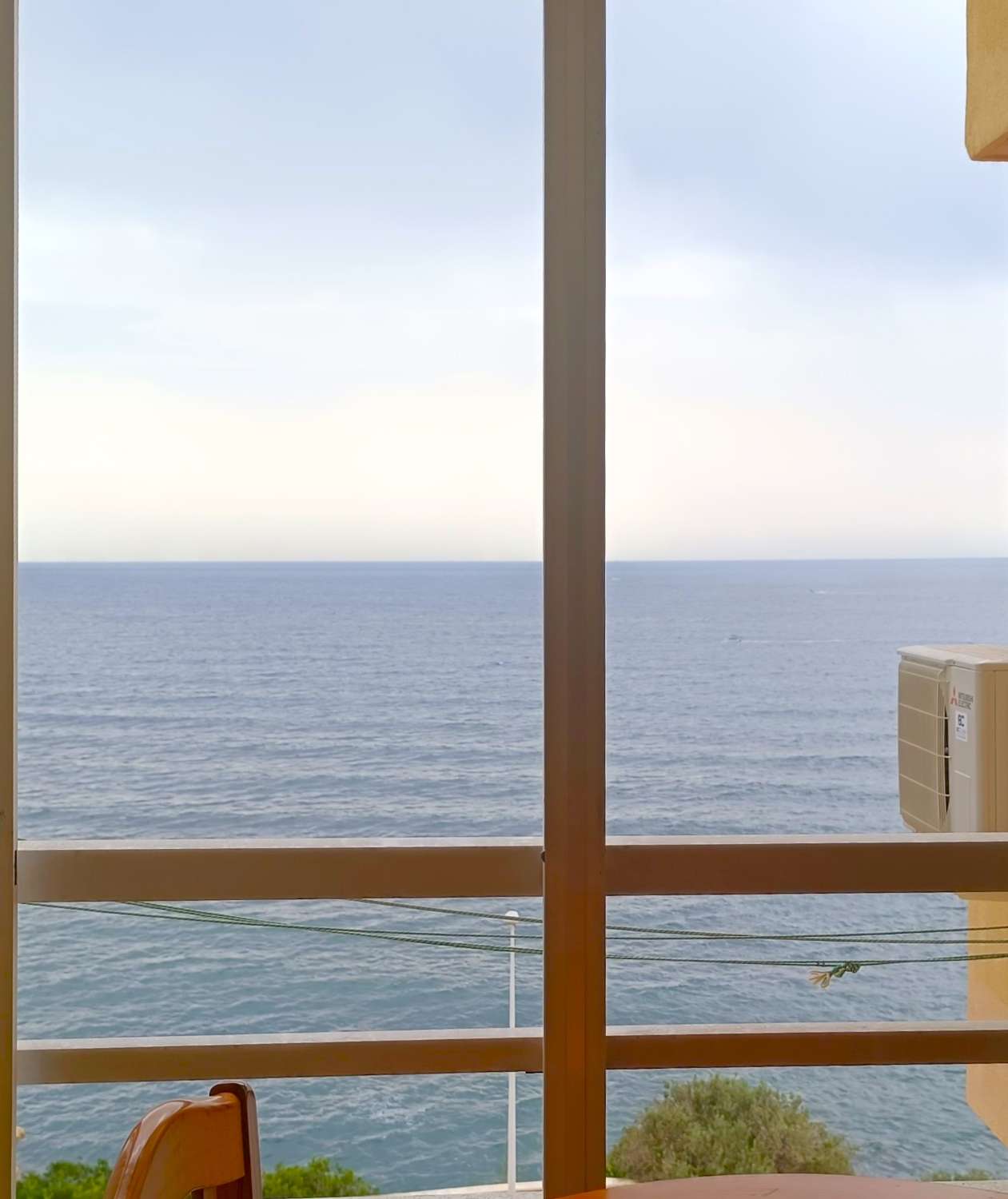 Studio met uitzicht op zee aan het strand in Calpe (Alicante)