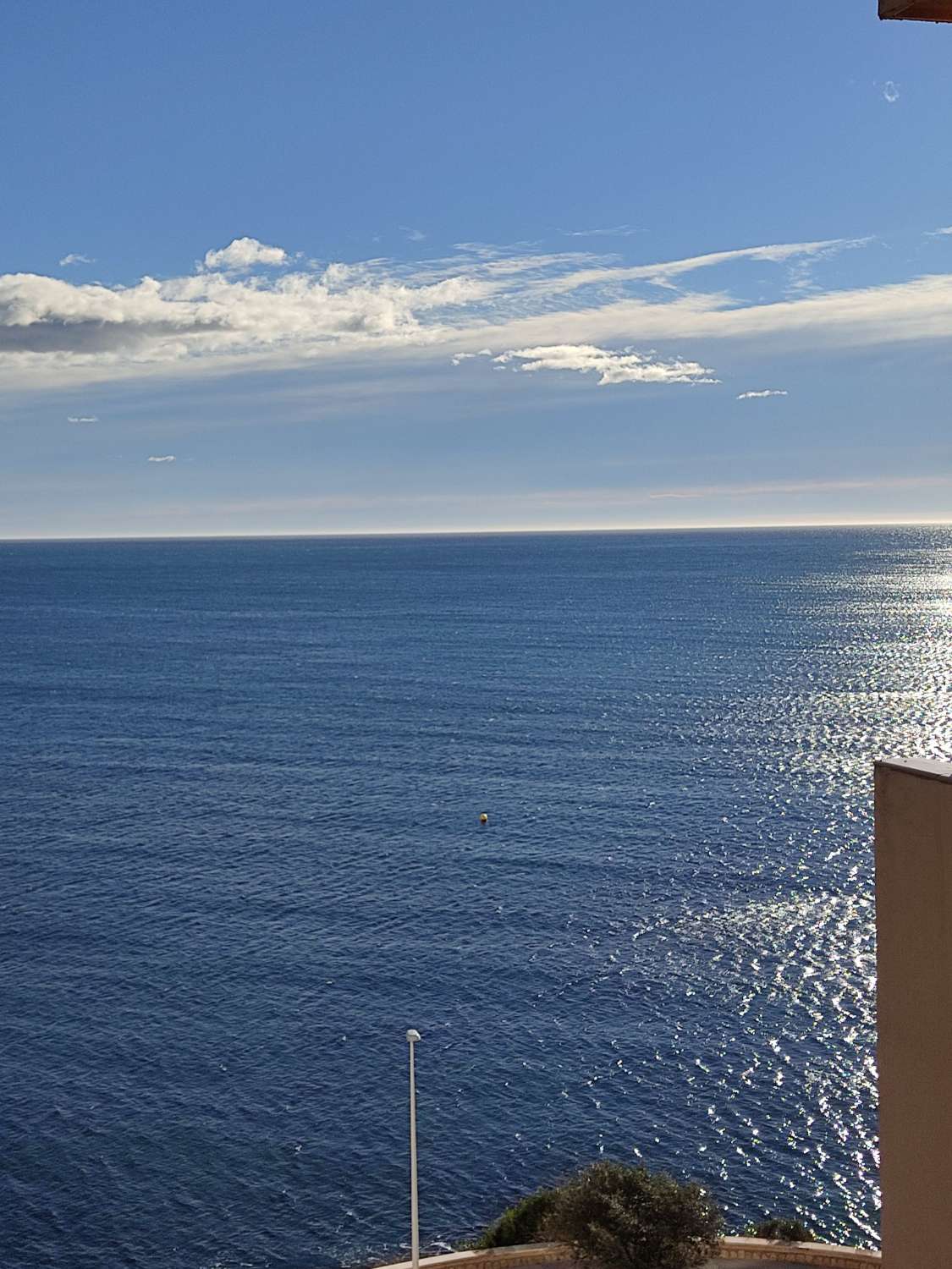 Studio met uitzicht op zee aan het strand in Calpe (Alicante)